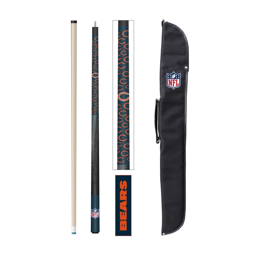 Fan Zone Products - NFL Products - Chicago Bears - Pool Cues and Billiard  Supplies at