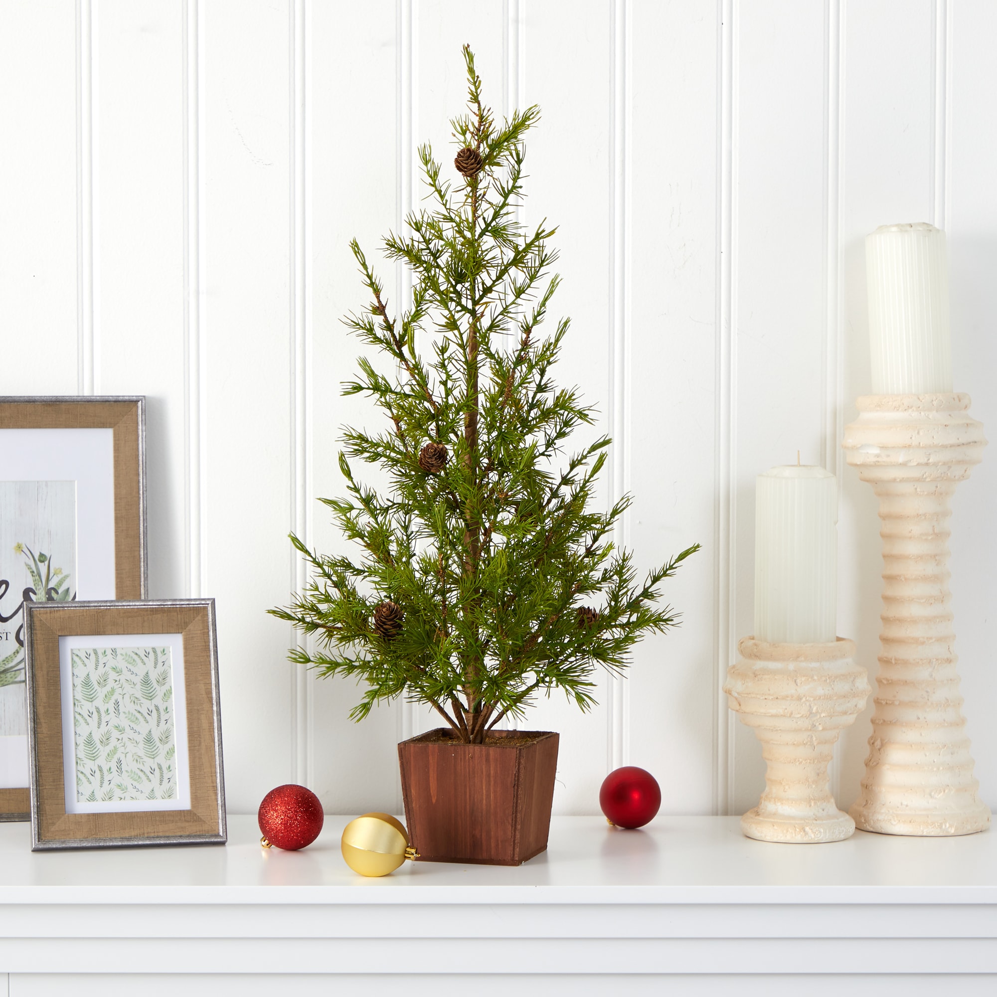 Nearly Natural T1505 Artificial-Christmas-Trees - View #4