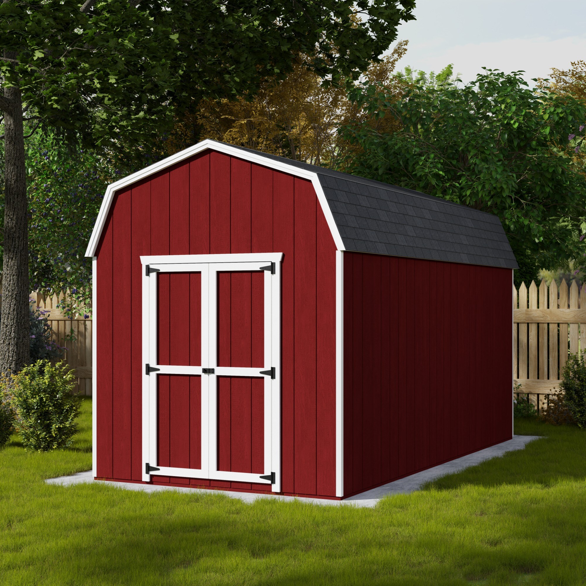 Little Cottage Co 8X16 VGB-6-PC-FK Wood-Storage-Buildings - View #2