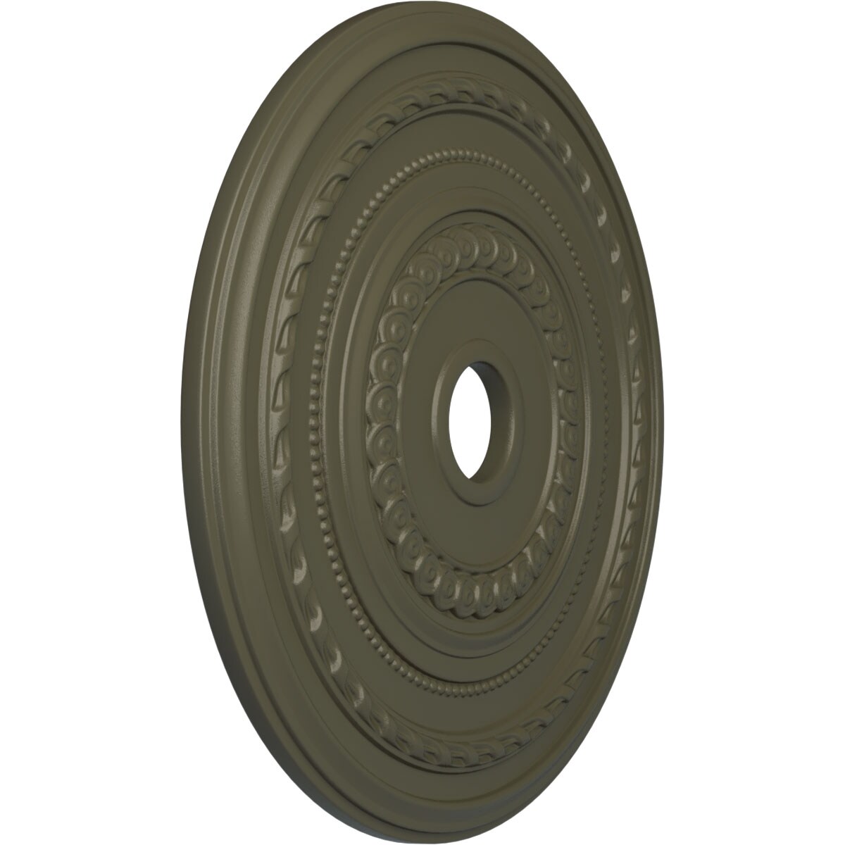 Ekena Millwork CM25COWHF Ceiling-Medallions - View #2