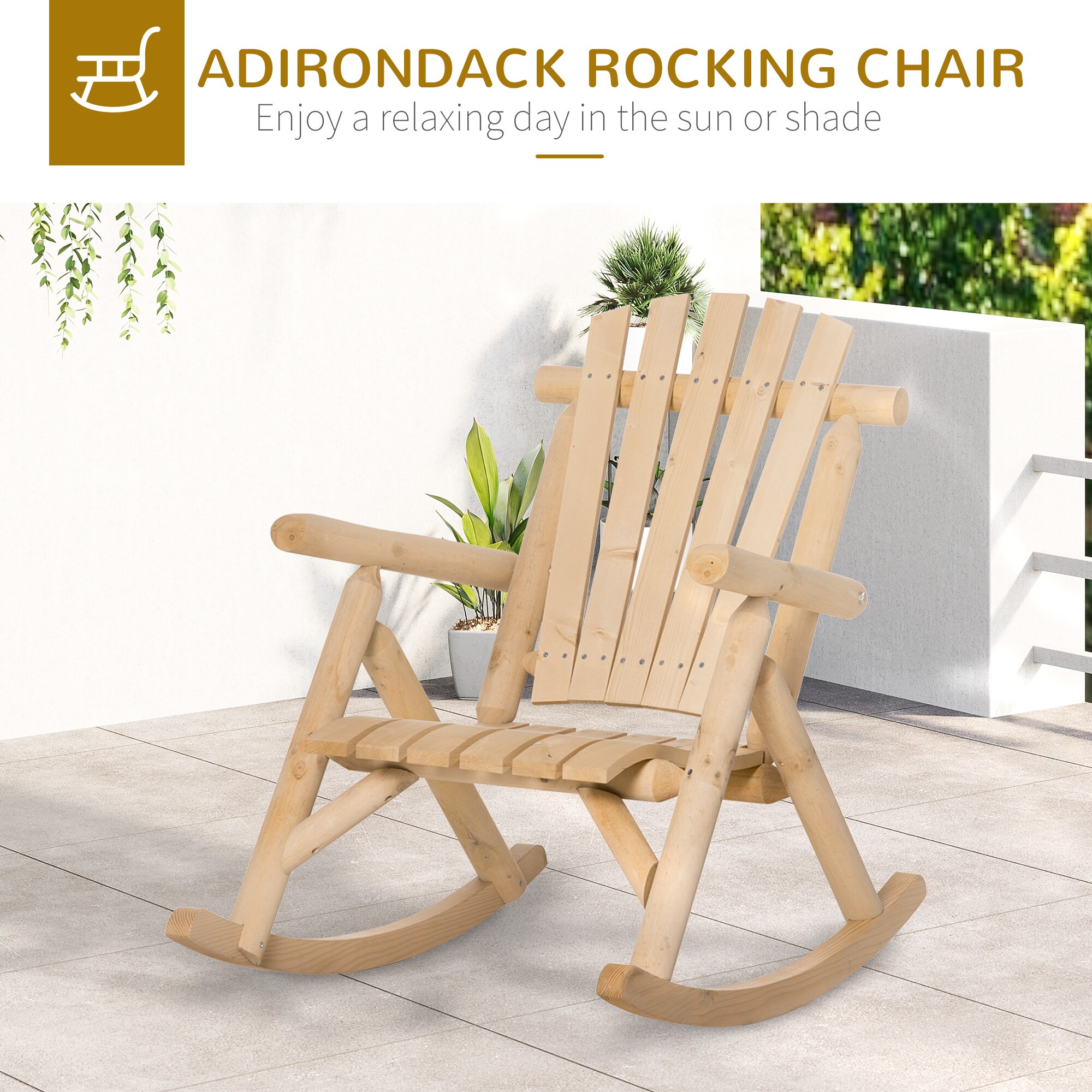 Outsunny 84A-065ND Patio-Chairs - View #5