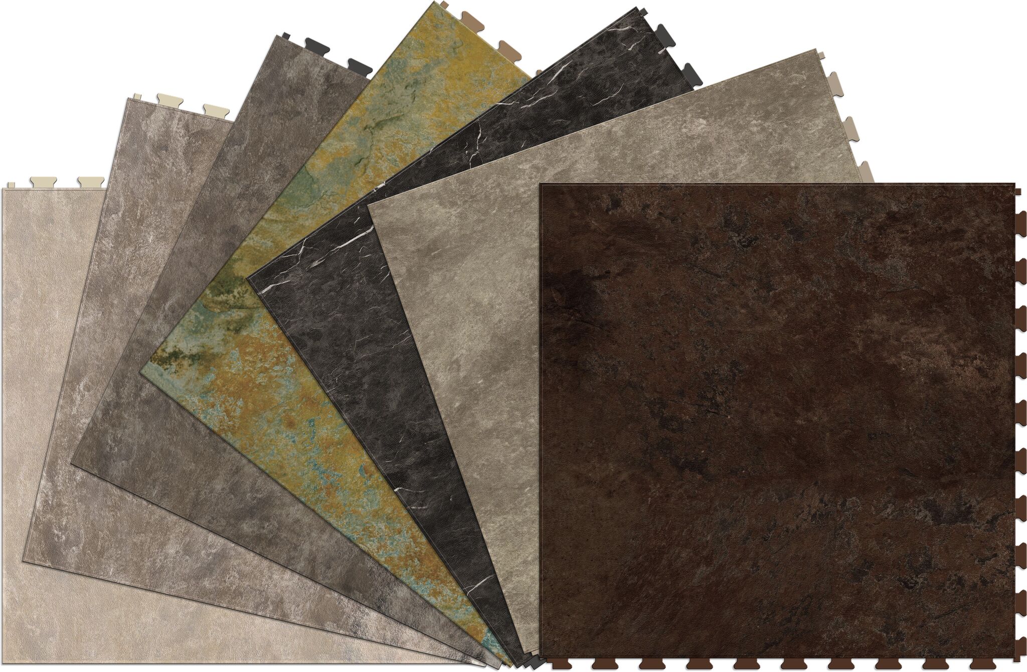 Perfection Floor Tile Sample - Luxury Vinyl Tile Color: Blackwood Oak