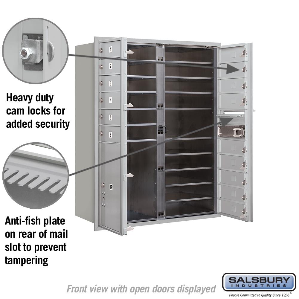 SALSBURY INDUSTRIES 3711D-15AFU mailboxes - View #2
