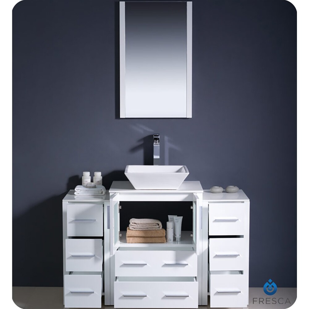 Fresca FCB62-122412WH-CWH-V Bath-Vanity-Combo - View #9