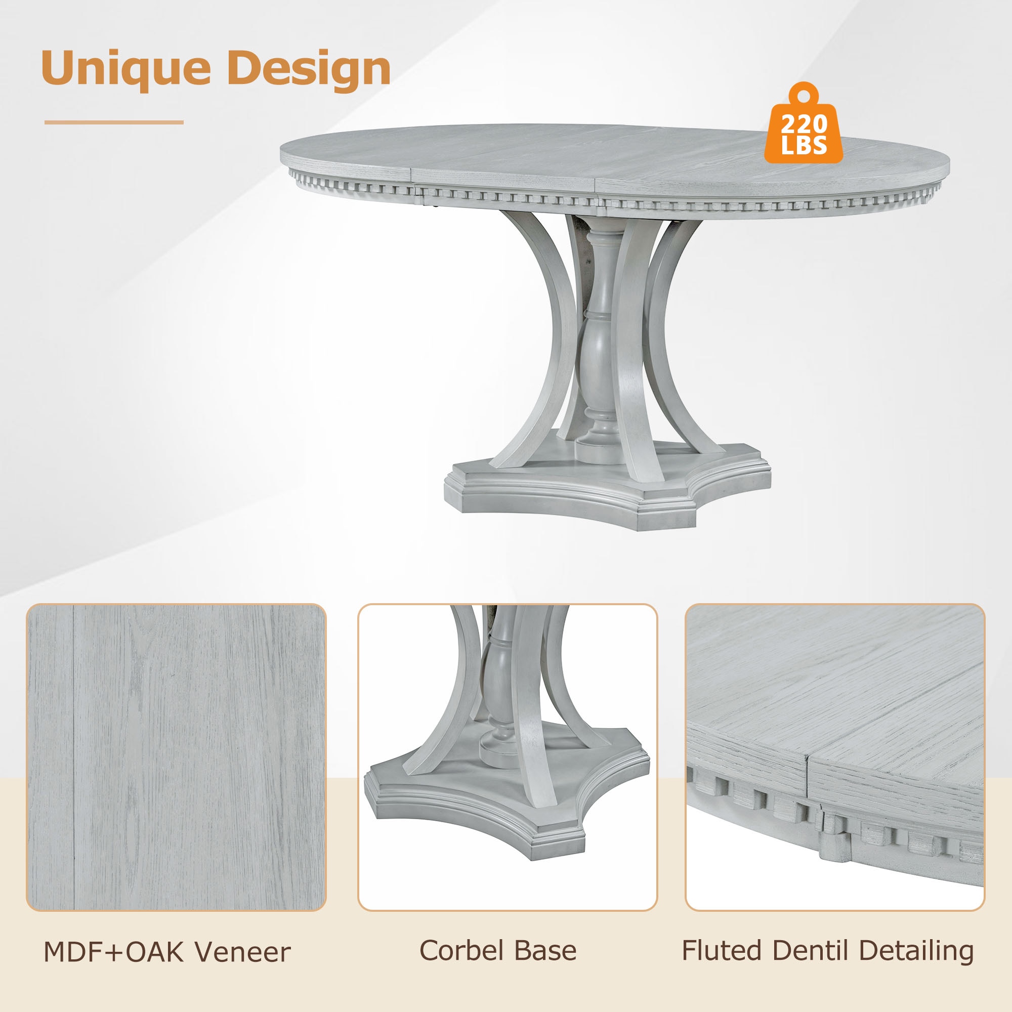 ModernLuxe L3P-ST000147AAE Dining-Sets - View #5