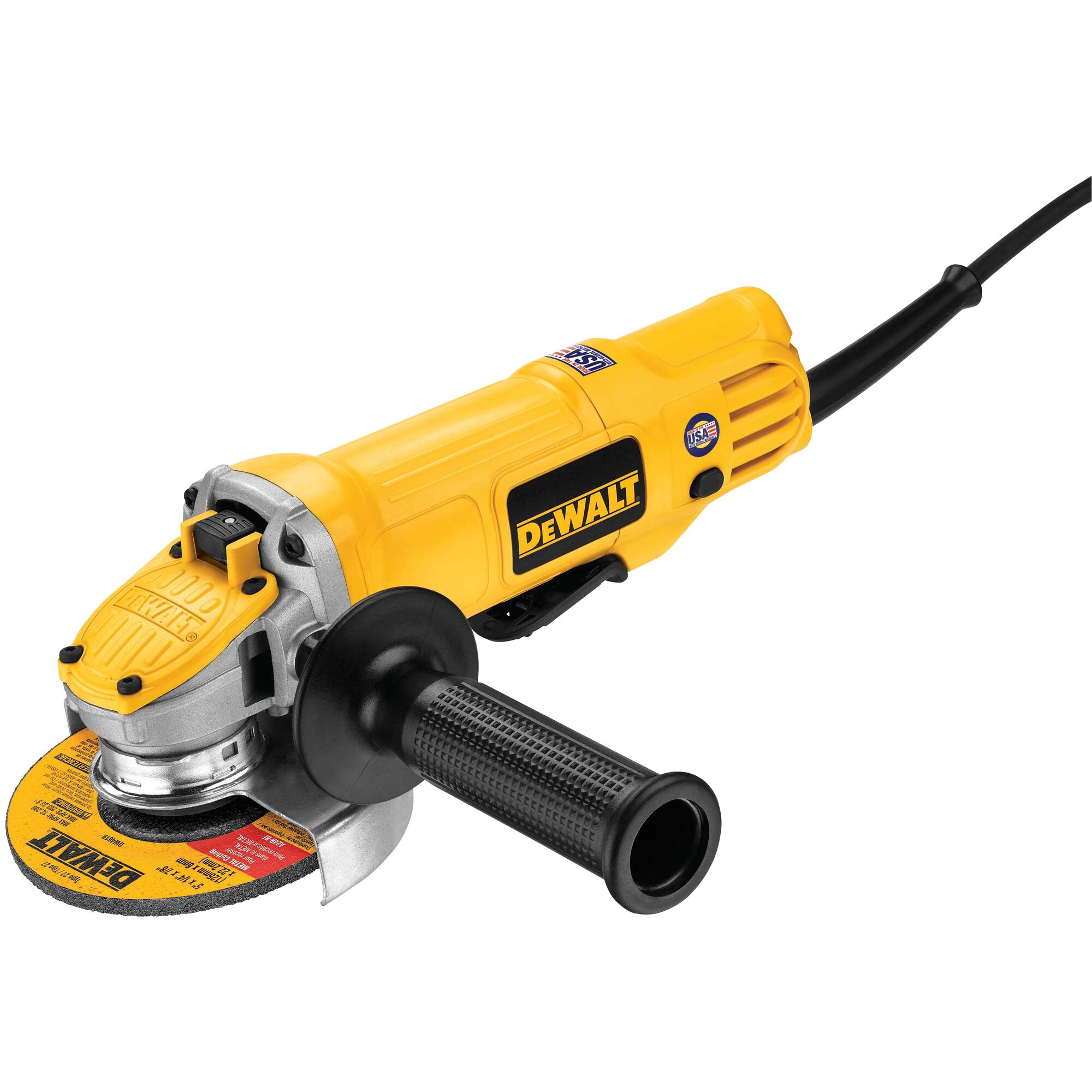 DEWALT 4.5-in Paddle Switch Corded Angle Grinder in the Angle Grinders  department at