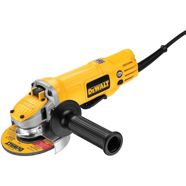 DEWALT 4-1/2-in 9 Amps Paddle Switch Corded Angle Grinder