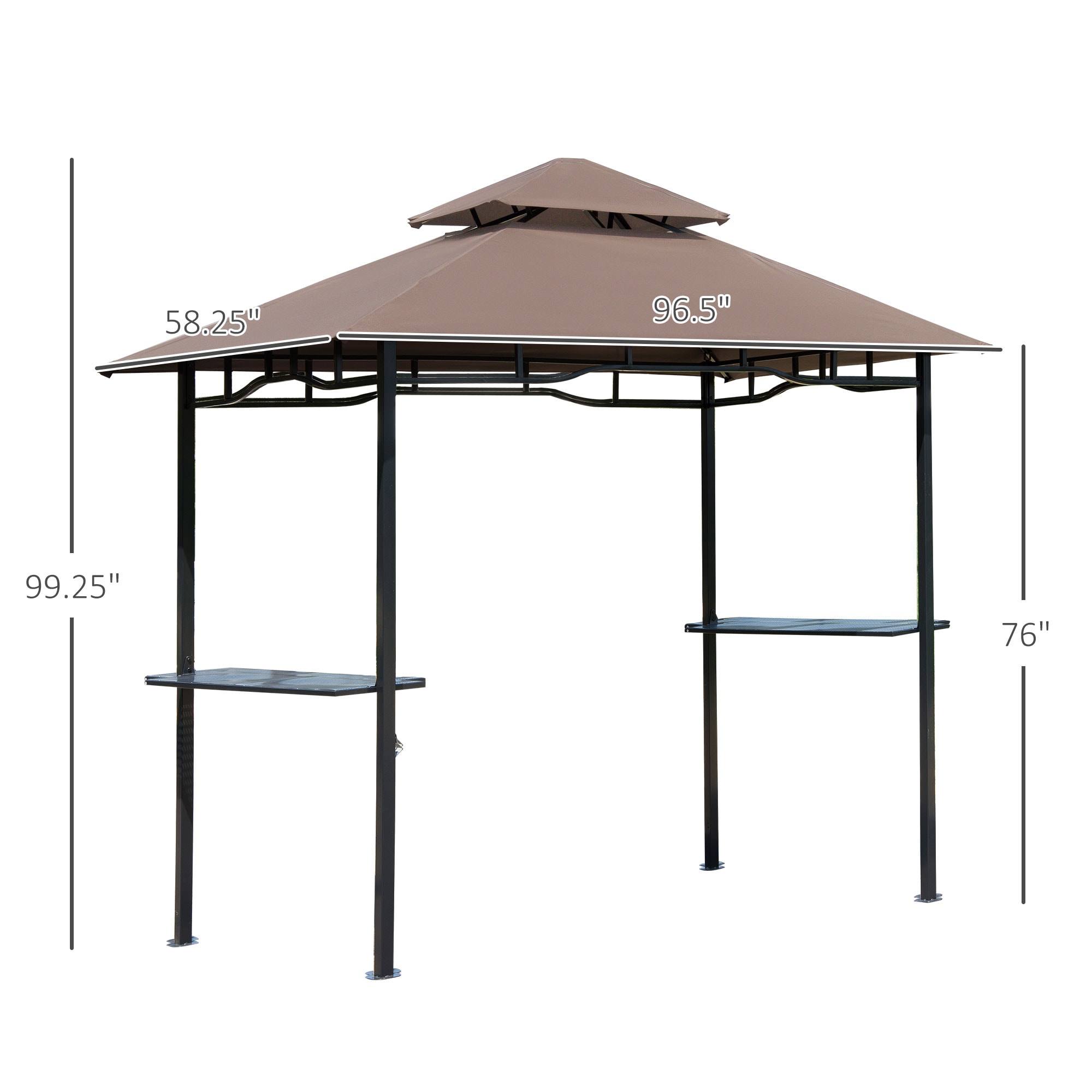 LUXEYARD DS-M-BAC06922 Wood-Resin-Gazebos - View #5