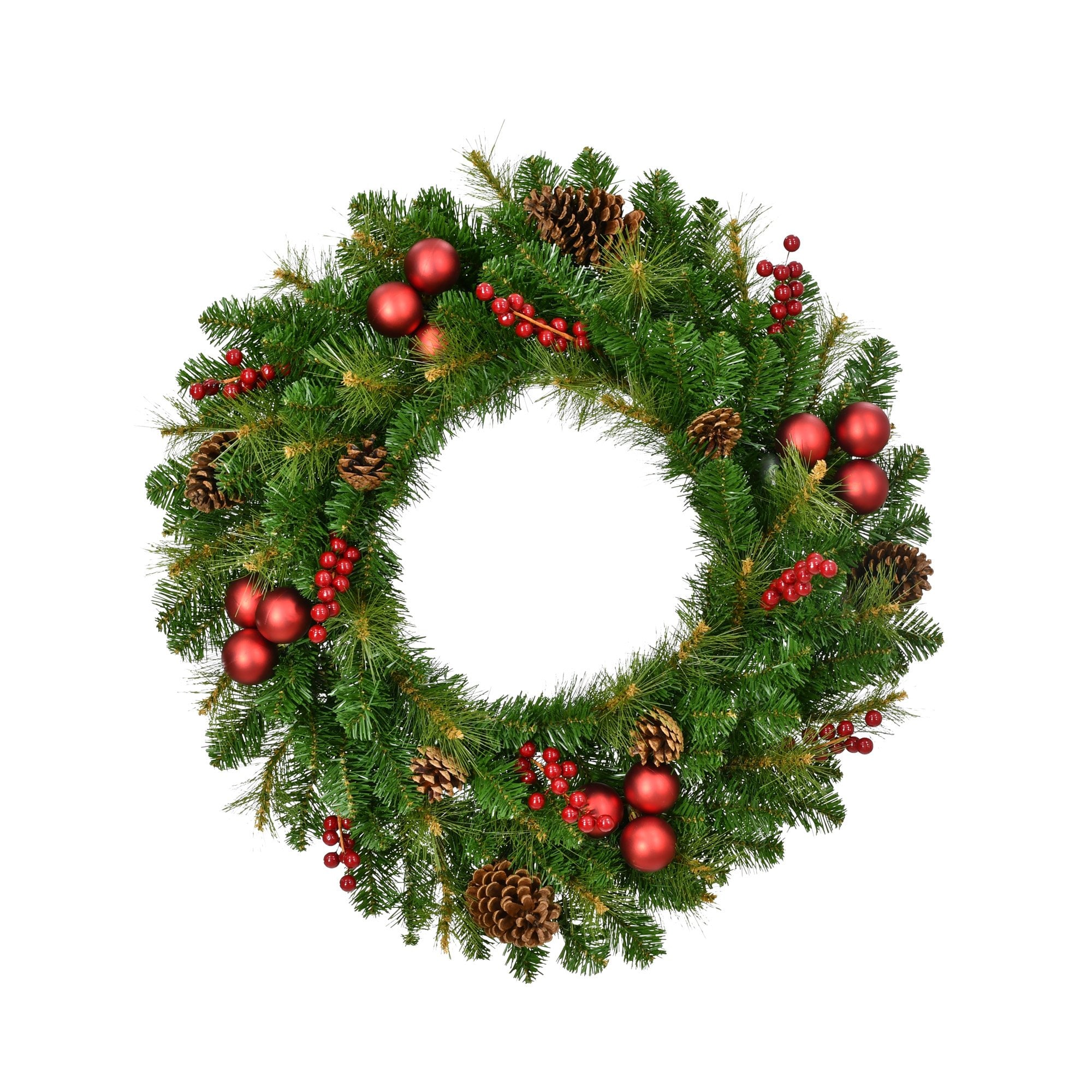 Fraser Hill Farm 25-in Indoor/Outdoor Green Mixed Needle