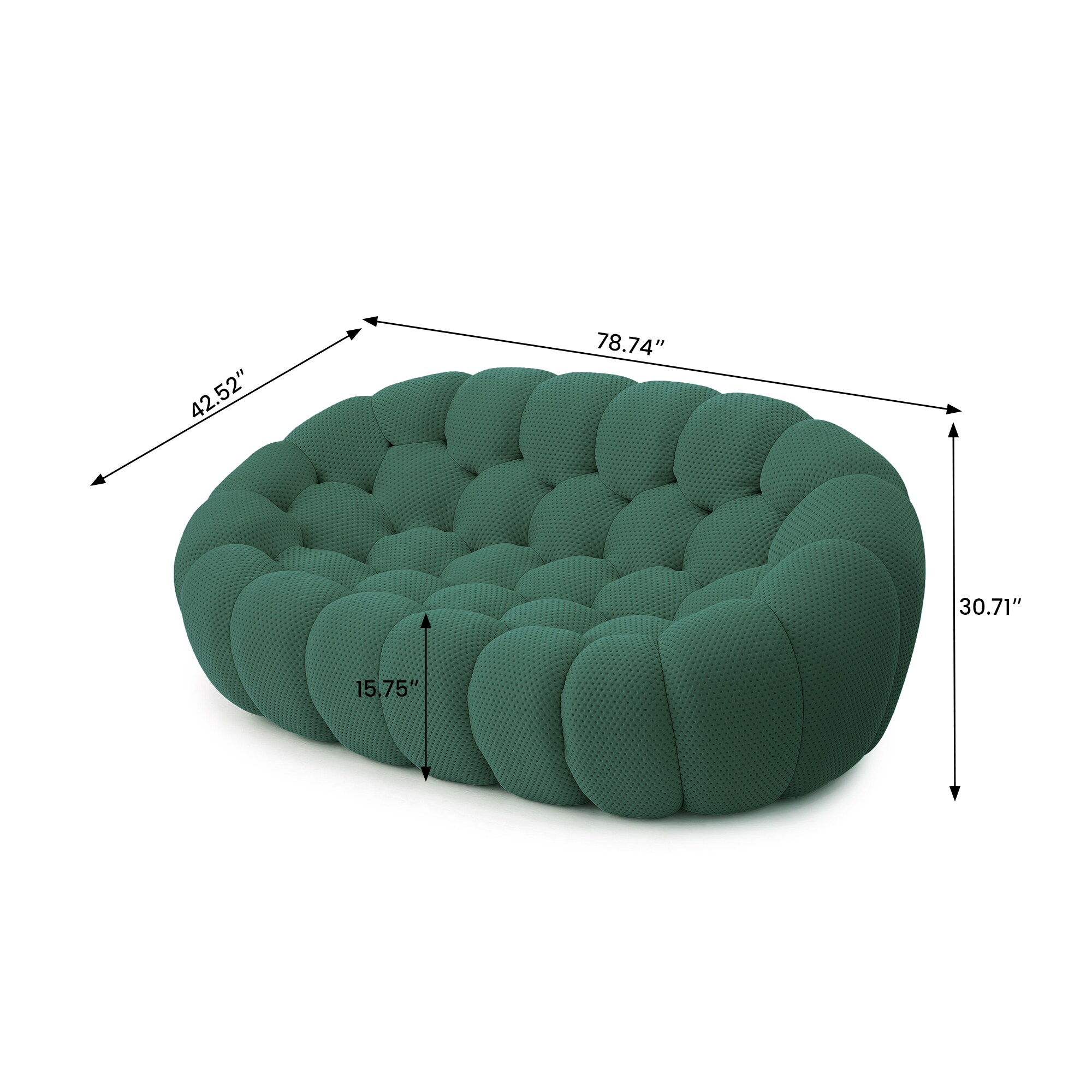 BuotiqHom DH-SF2-133GN Sofas-Loveseats - View #3