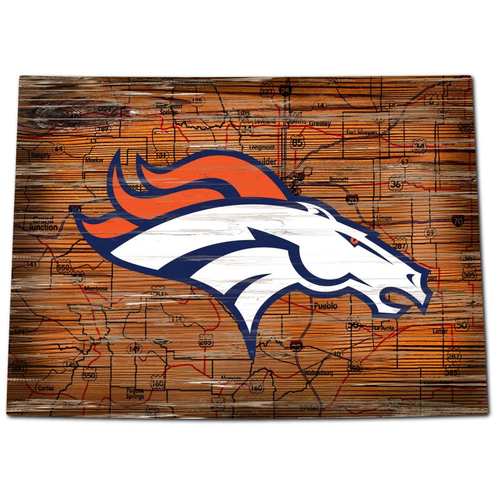 Fan Shop Wall Stickers & Decals Denver Broncos Team Shop in NFL Fan Shop