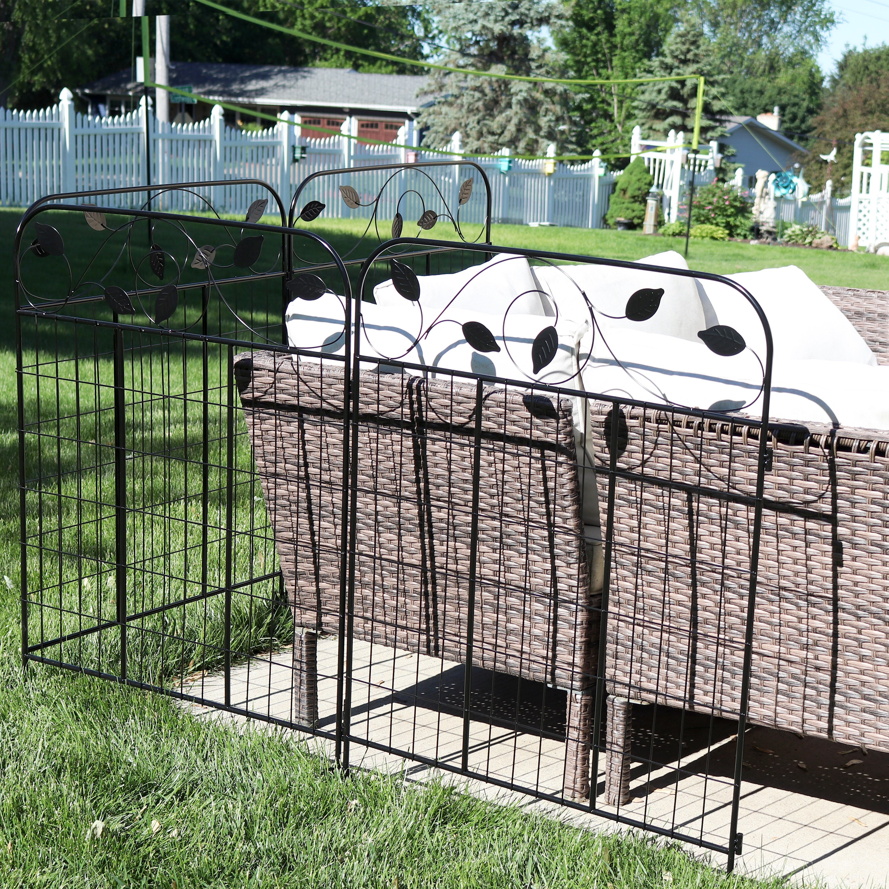 Sunnydaze Decor HBM-408 Garden-Trellis - View #11