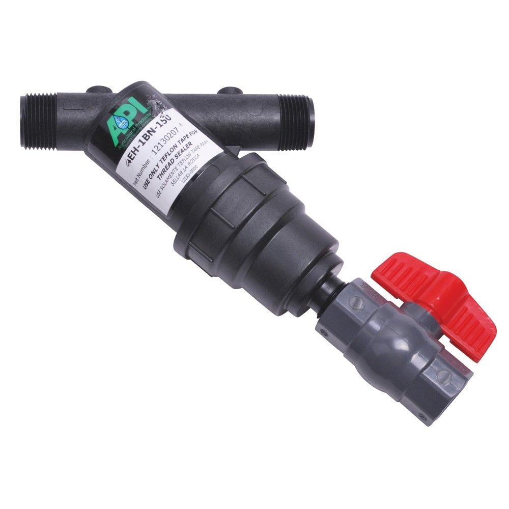 JAIN Irrigation 72130207 4EH 1” MPT with MPT Flush Valve (150 psi - 18 GPM Max) (SS Screen)