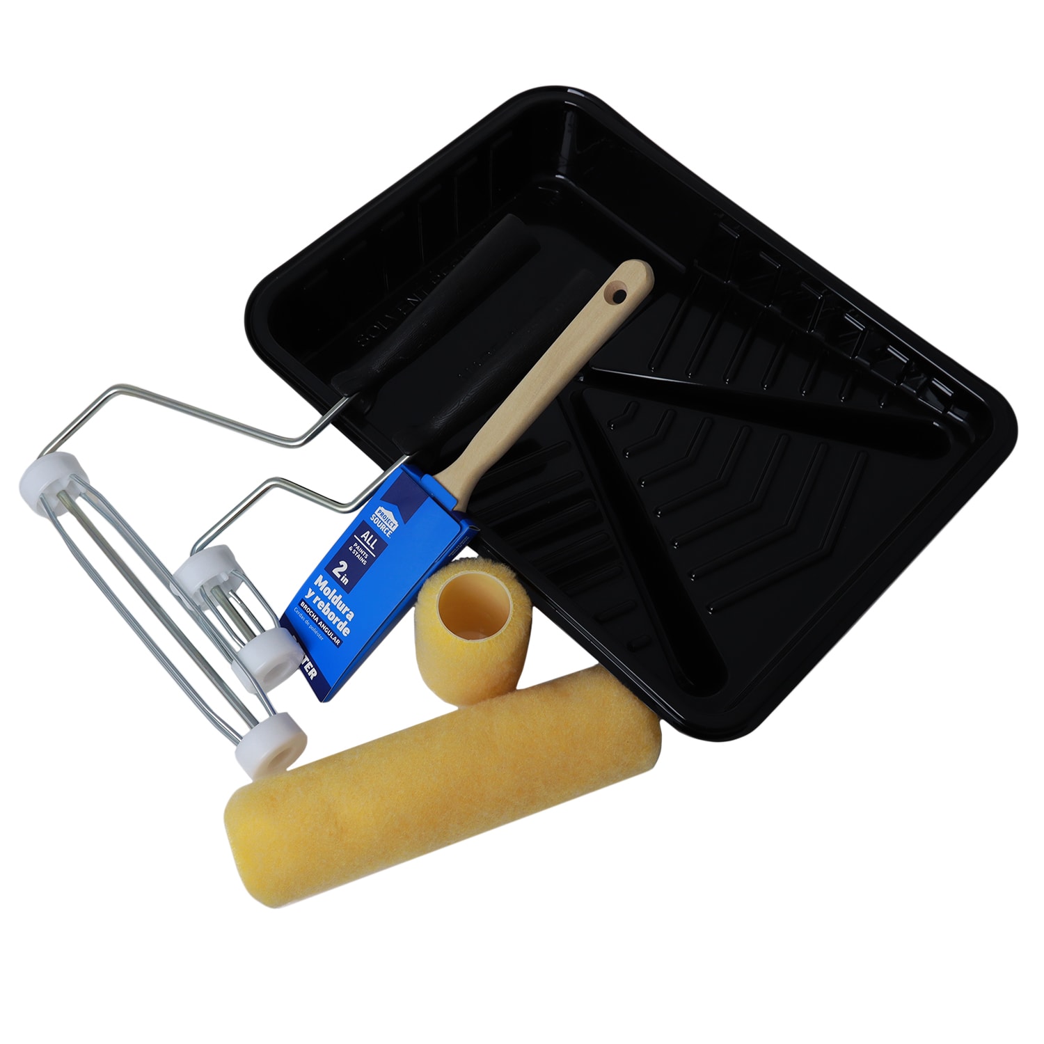 Professional Paint Roller Tray Kit Paint Roller One - Temu