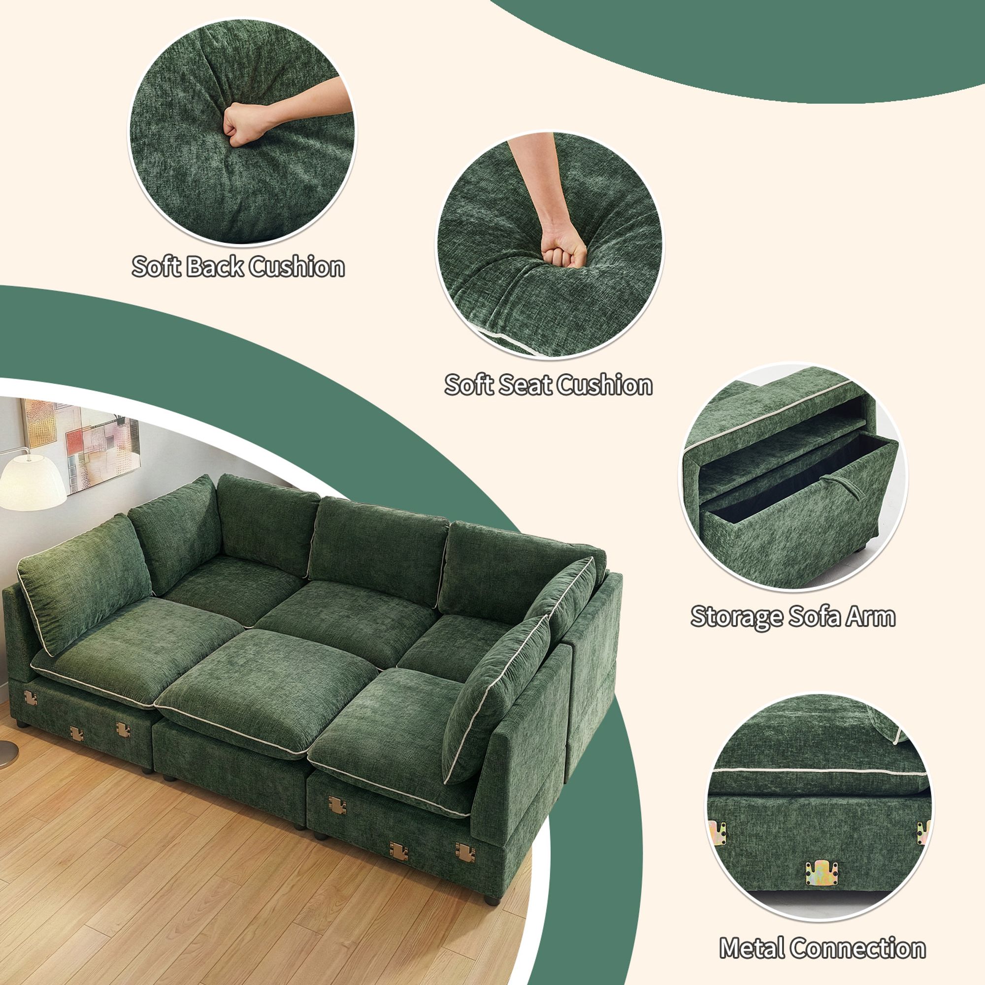 Winado 717956811986 Sofas-Loveseats - View #4