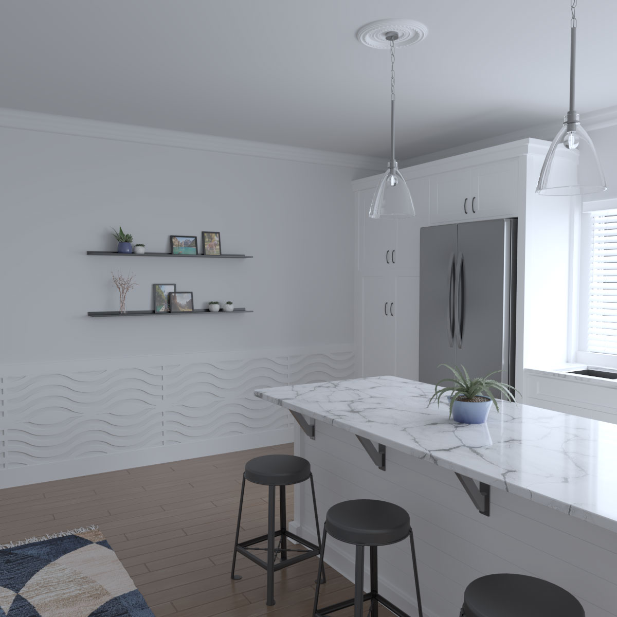 Ekena Millwork WPK36X94PKR Wall-Panels - View #11