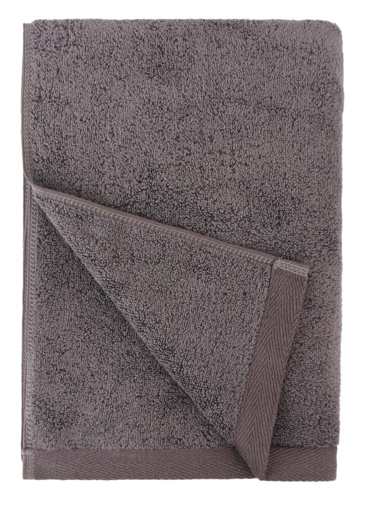 Everplush Charcoal Cotton Quick Dry Bath Towel (Flat Loop Towels) in ...