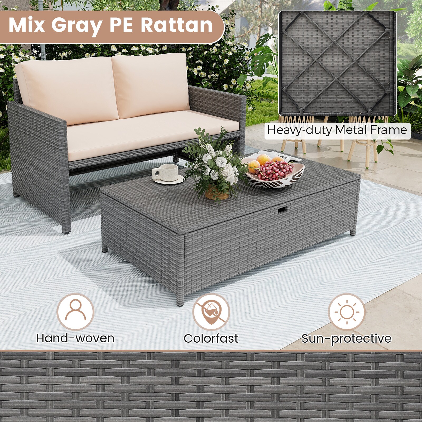 Slickblue D-CO-NB77527WH Patio-Sofas-Daybeds - View #6