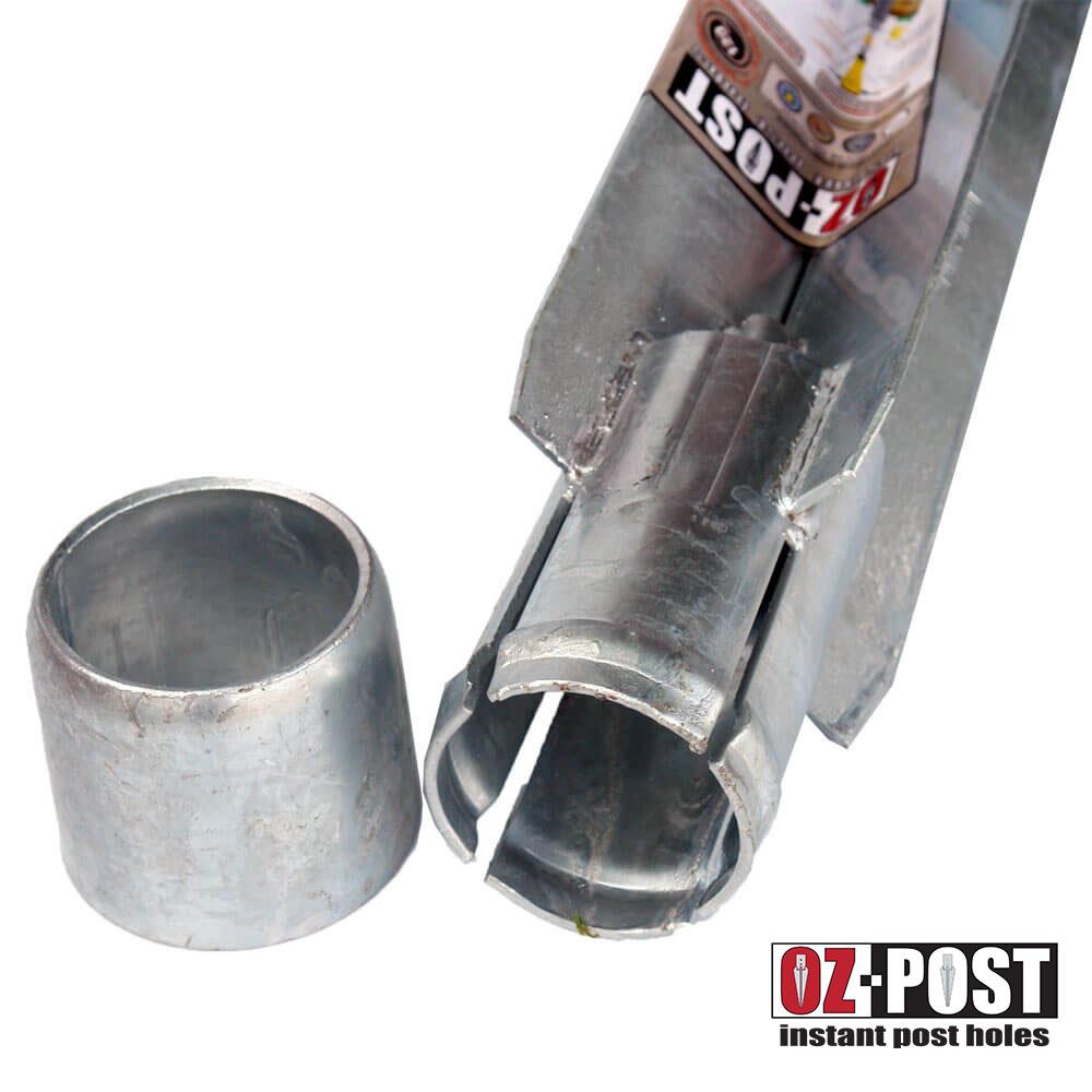 Mayne Galvanized Steel No-dig Ground Anchor in the Mailbox Accessories  department at