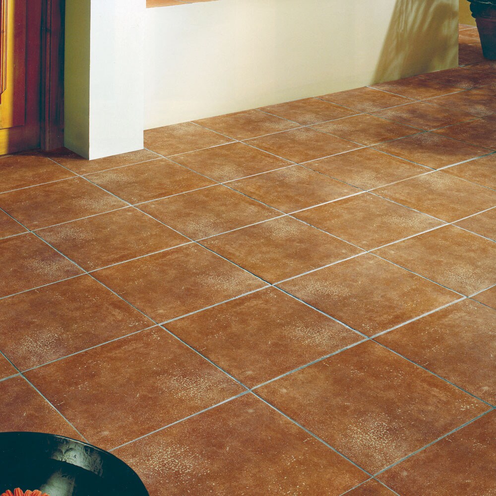 SnapStone Interlocking 5-Pack Rosso 12-in x 12-in Porcelain Tile ...