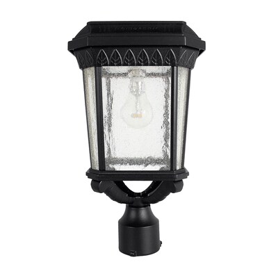 Gama Sonic Colonial 16 5 In Black, Colonial Lamp Post Fixtures