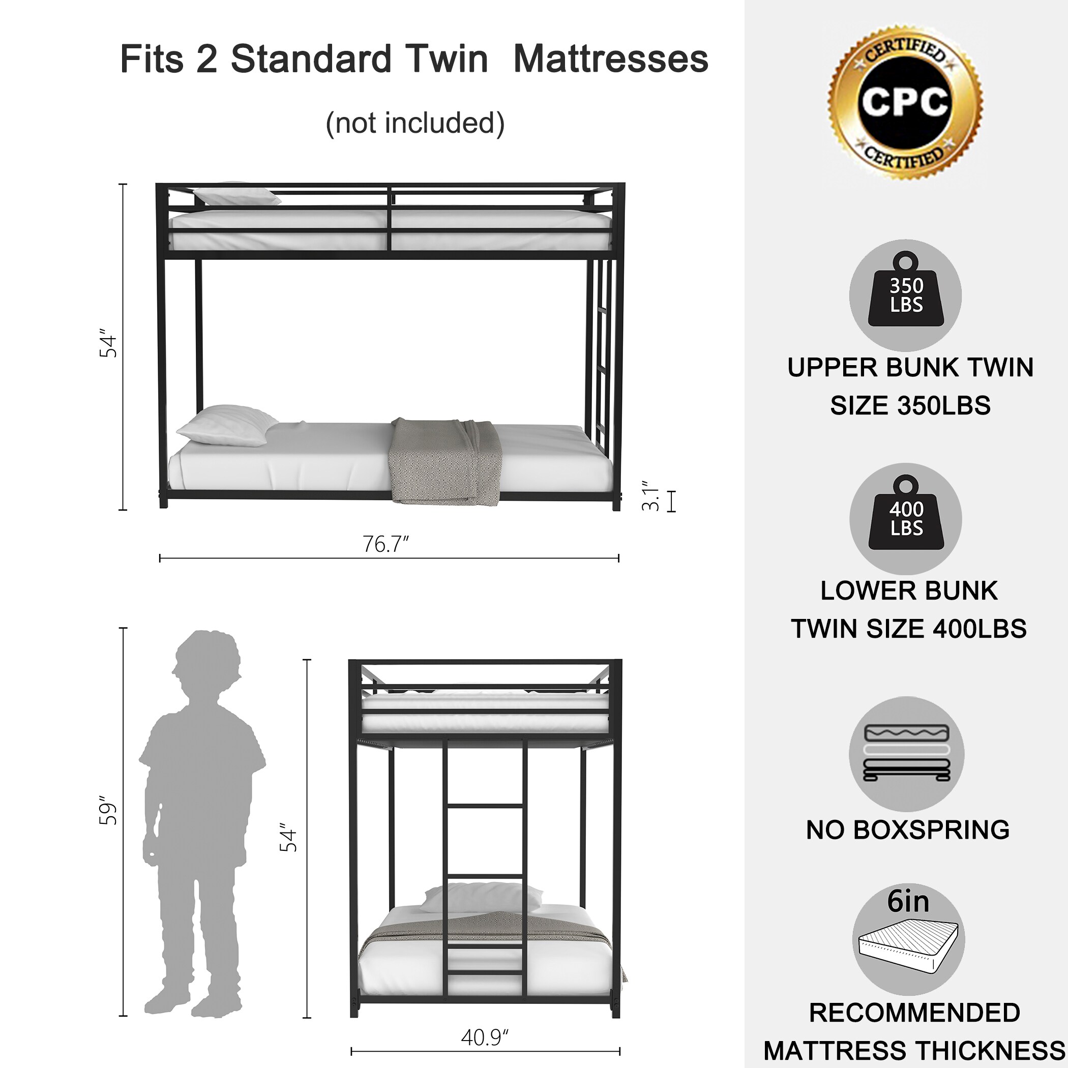 GDFStudio 319690 Bunk-Beds - View #5