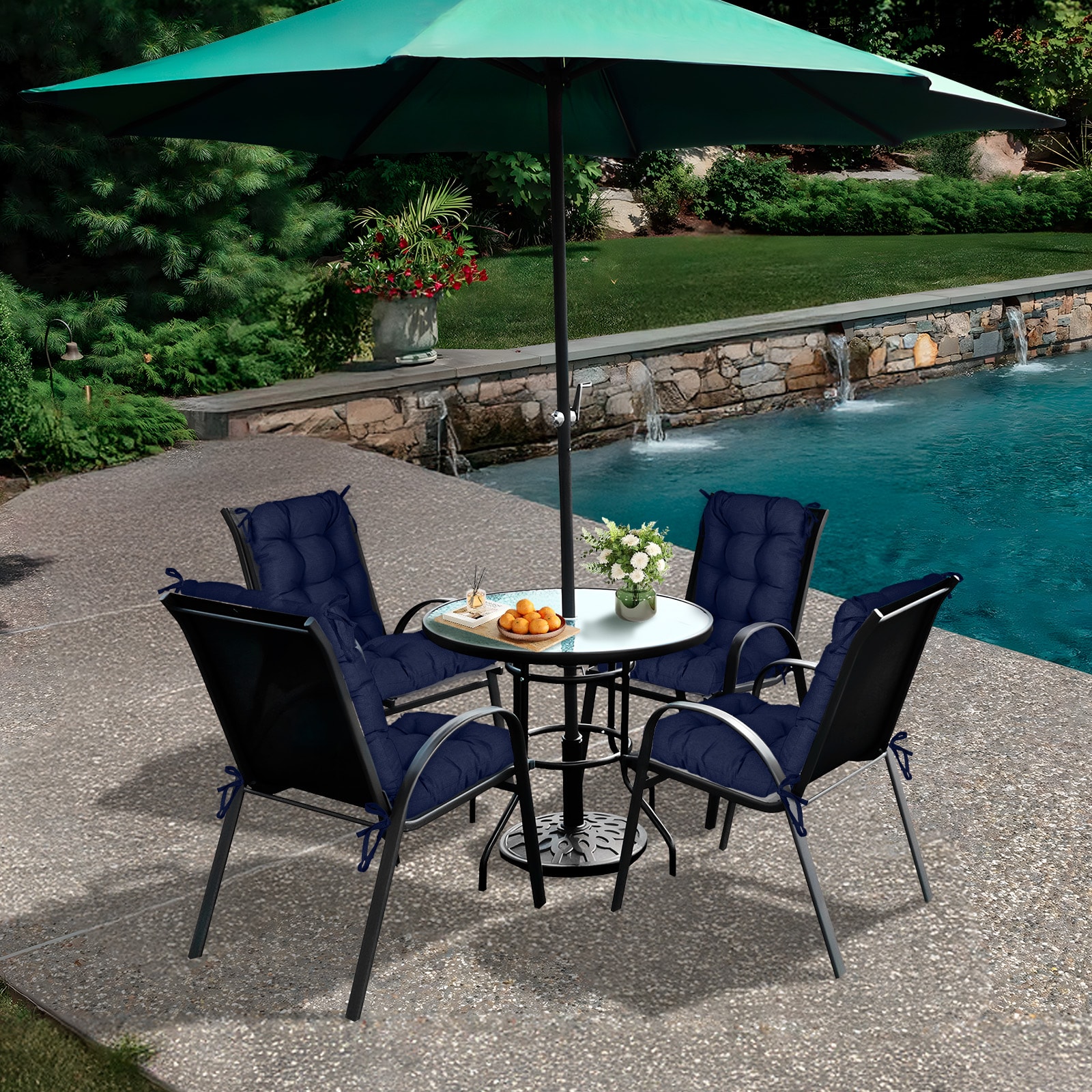 Aoodor A376-PDEDE Patio-Furniture-Cushions - View #5