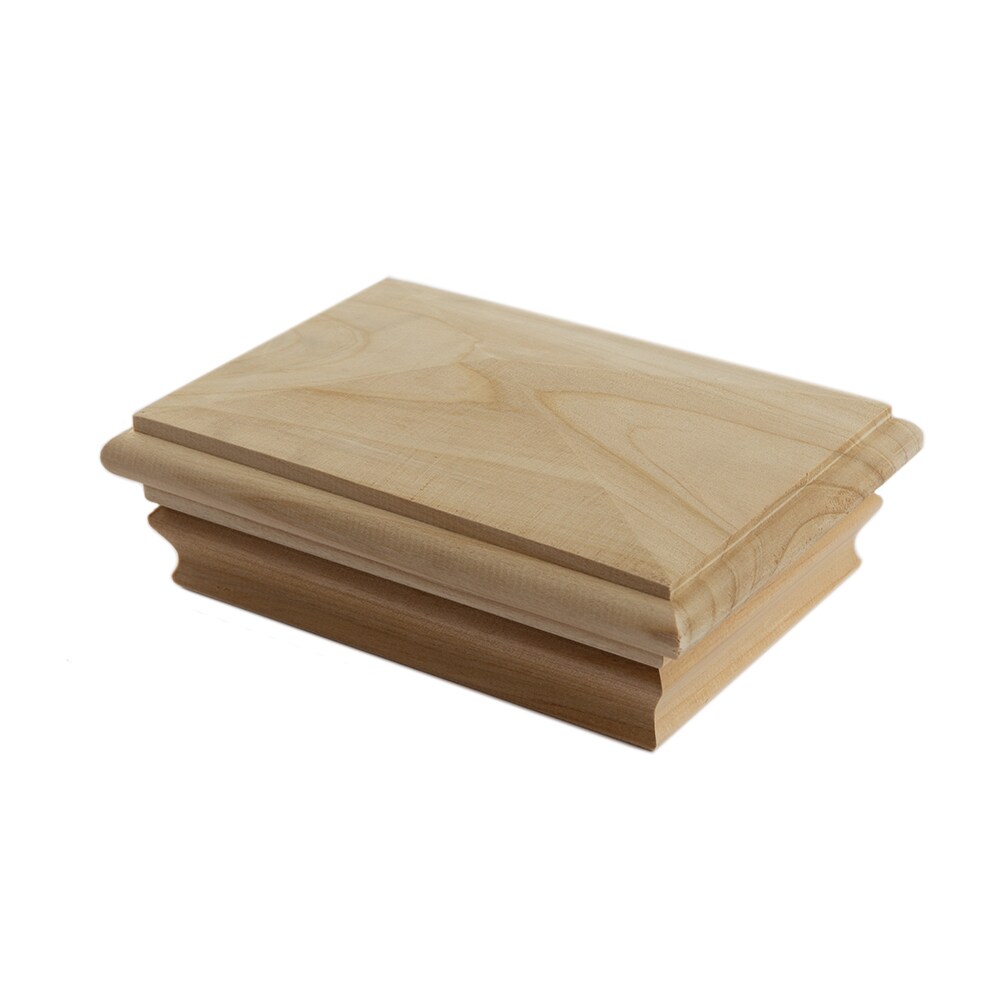 Deckorators Natural Wood Cedar Deck Post Cap