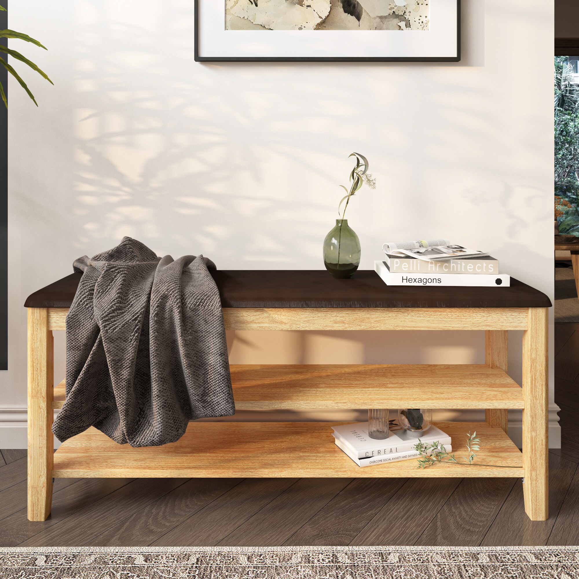 FurniFusion SF-R-XD-BR Shoe-Racks - View #4