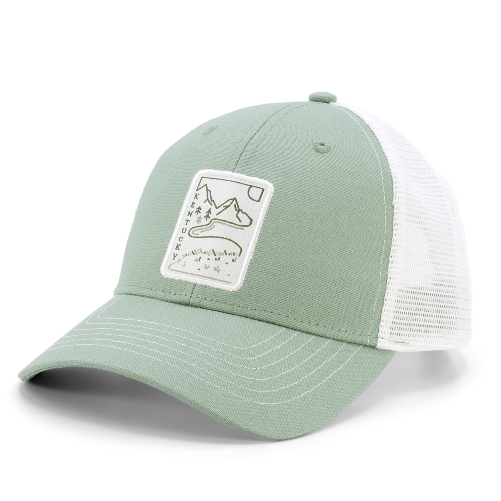 Infinity Brands STA-KY-63 Women's Sage/White Cotton Baseball cap