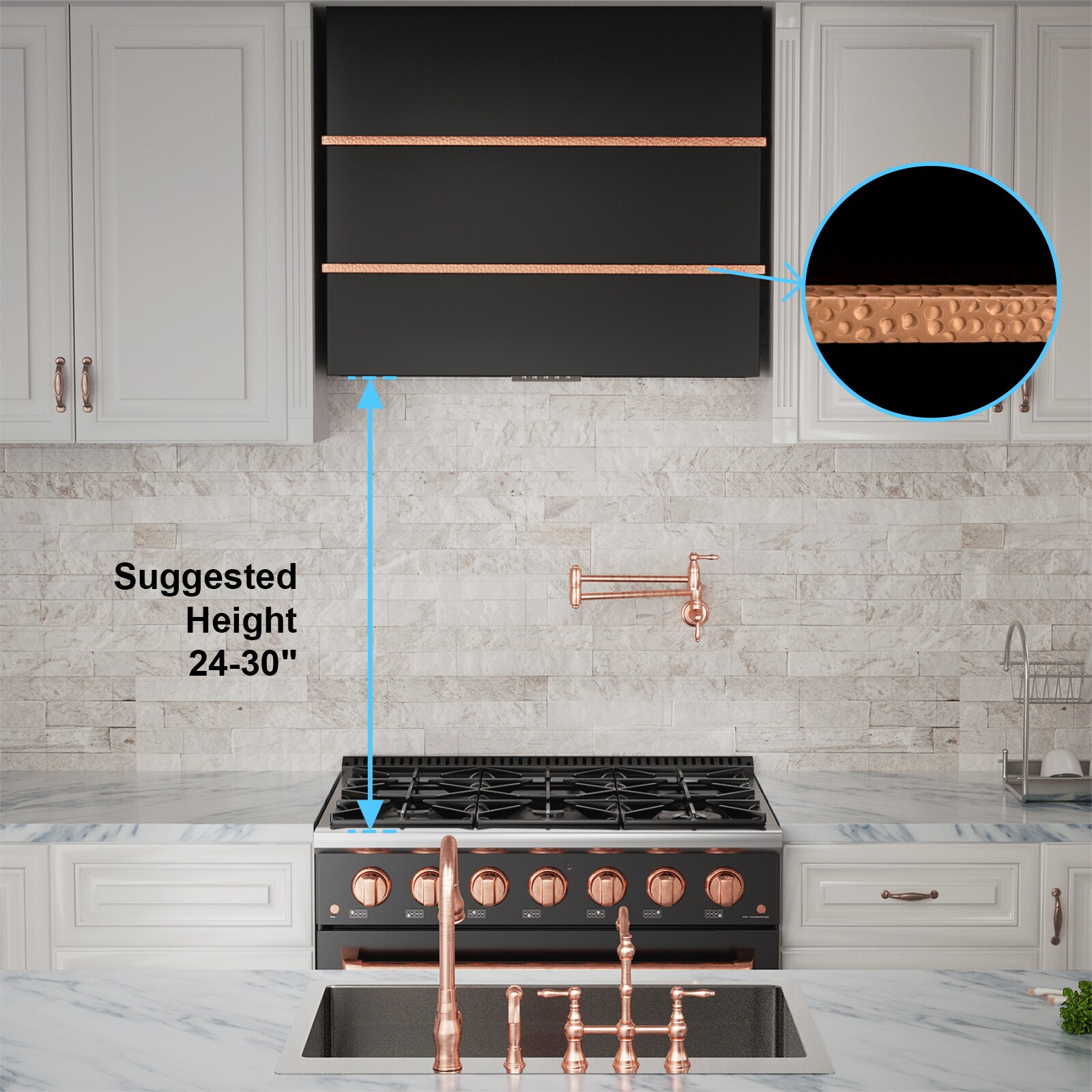 Akicon AK-HS36HC-JBC Wall-Mounted-Range-Hoods - View #4
