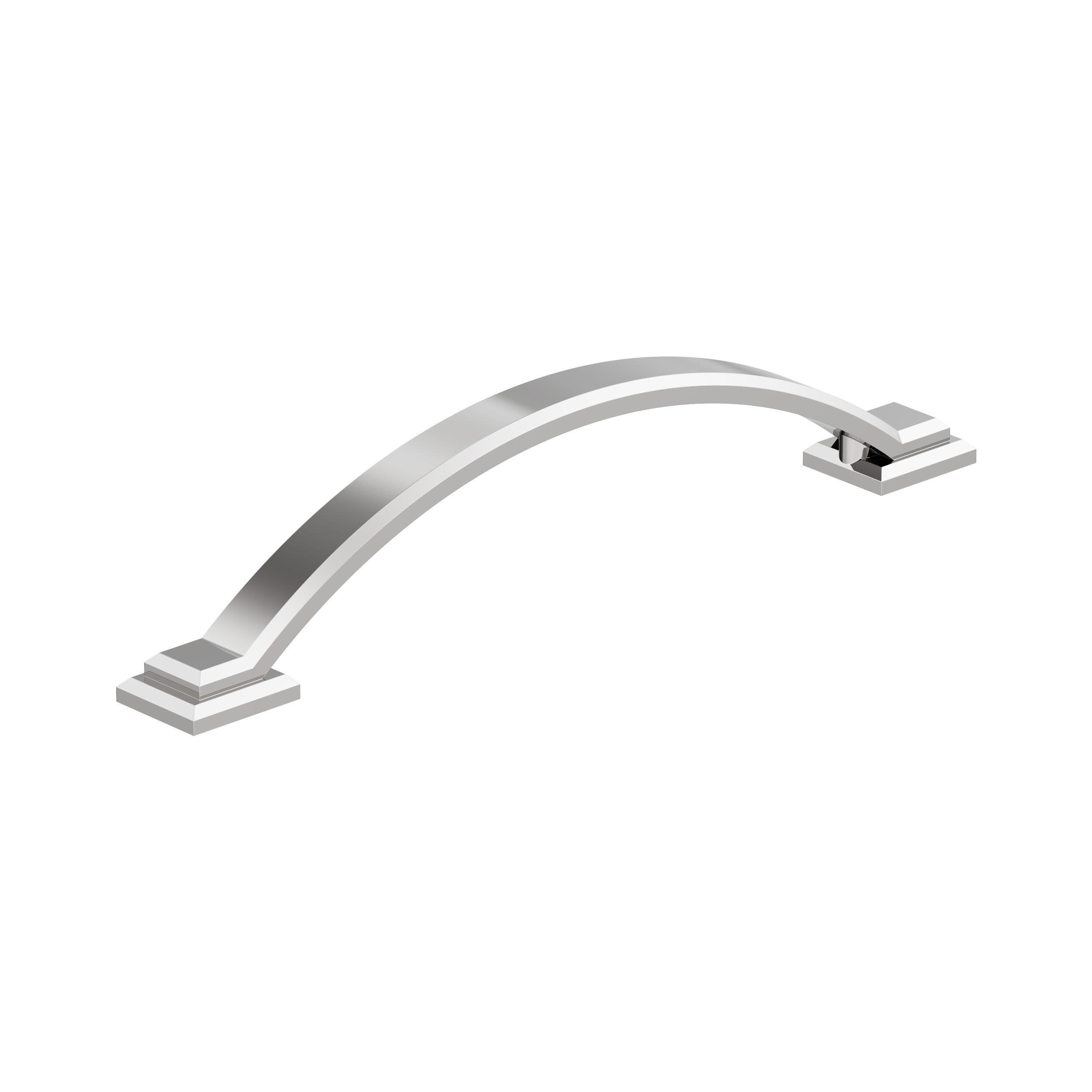 Amerock 10VMP3704226 Sheffield 5-1/16-in , 128mm Center to Center Polished Chrome Arch Handle 10 -Pack