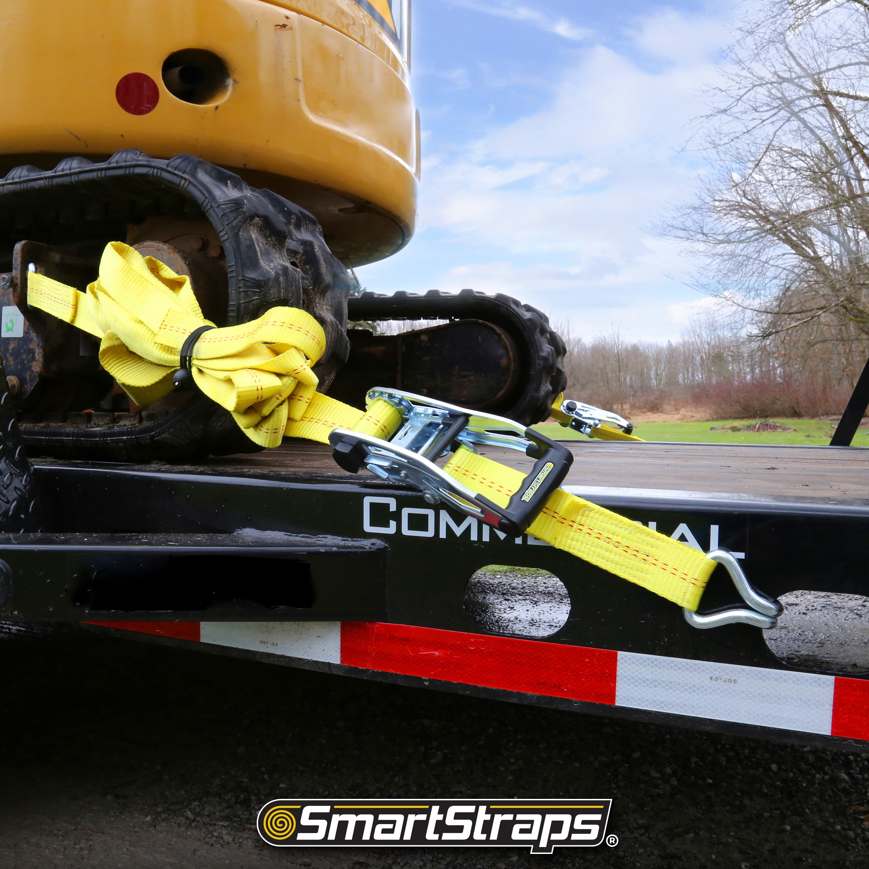 SmartStraps 2-in x 27-ft Ratchet Tie Down 3333-lb in the Tie Downs