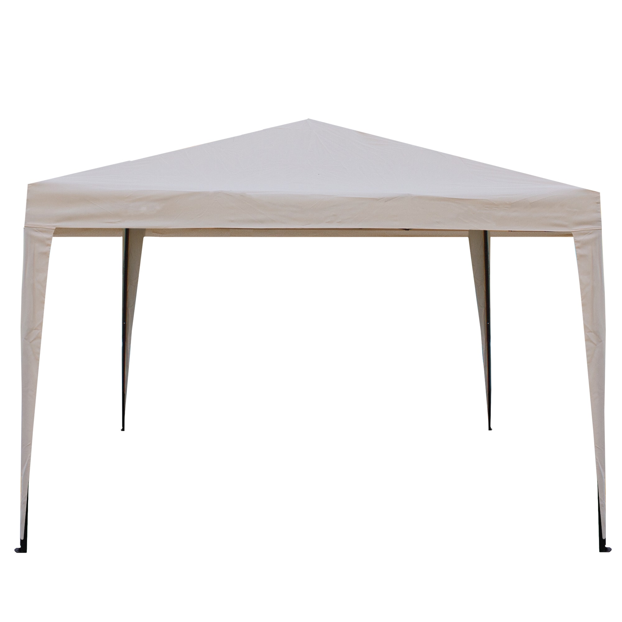 Northlight 34219523 10-ft x 10-ft Square Beige Pop-up canopy
