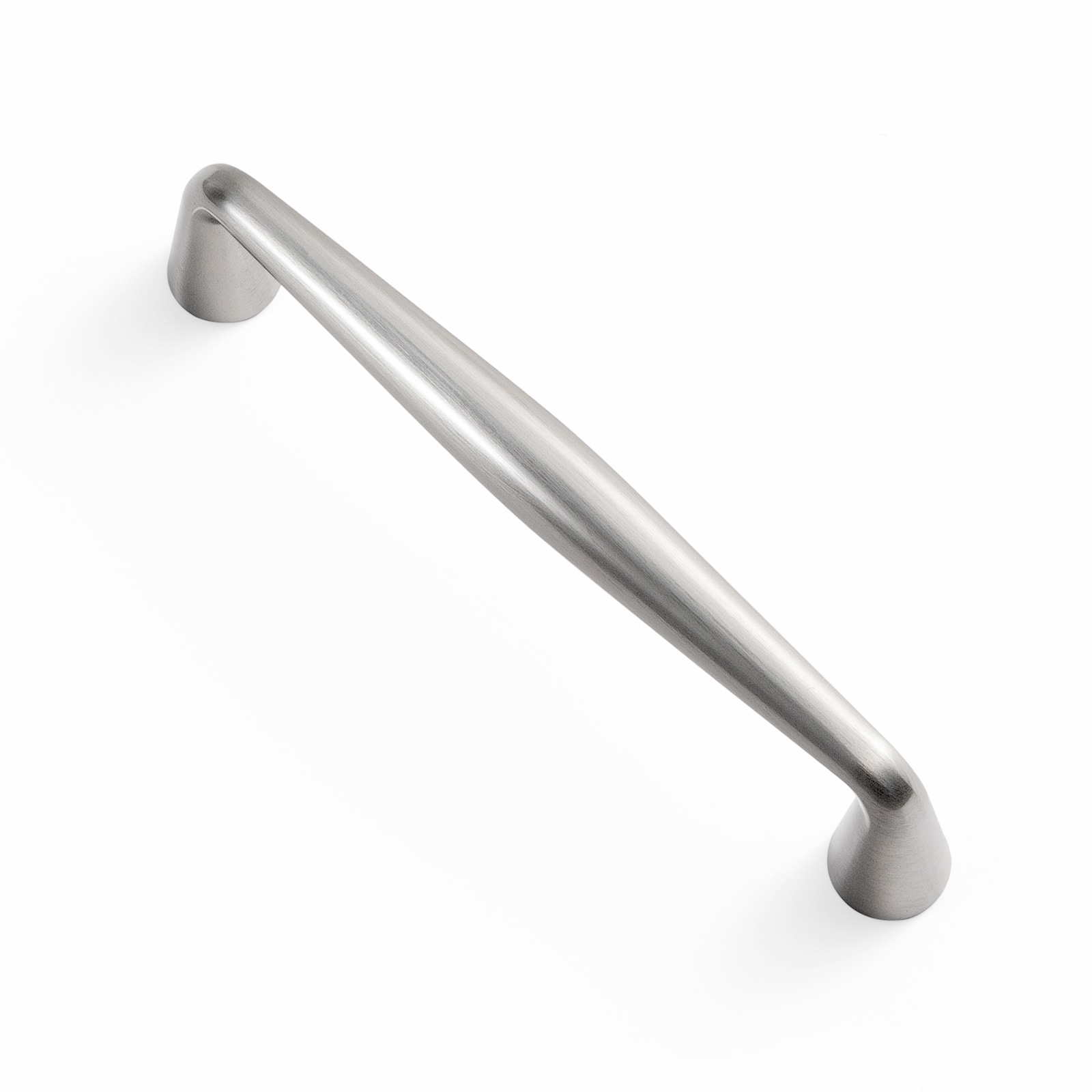Miaokesen 6180LN-96 3-3/4-in , 96mm Center to Center Satin Nickel Arch Handle Drawer Pull 6 -Pack