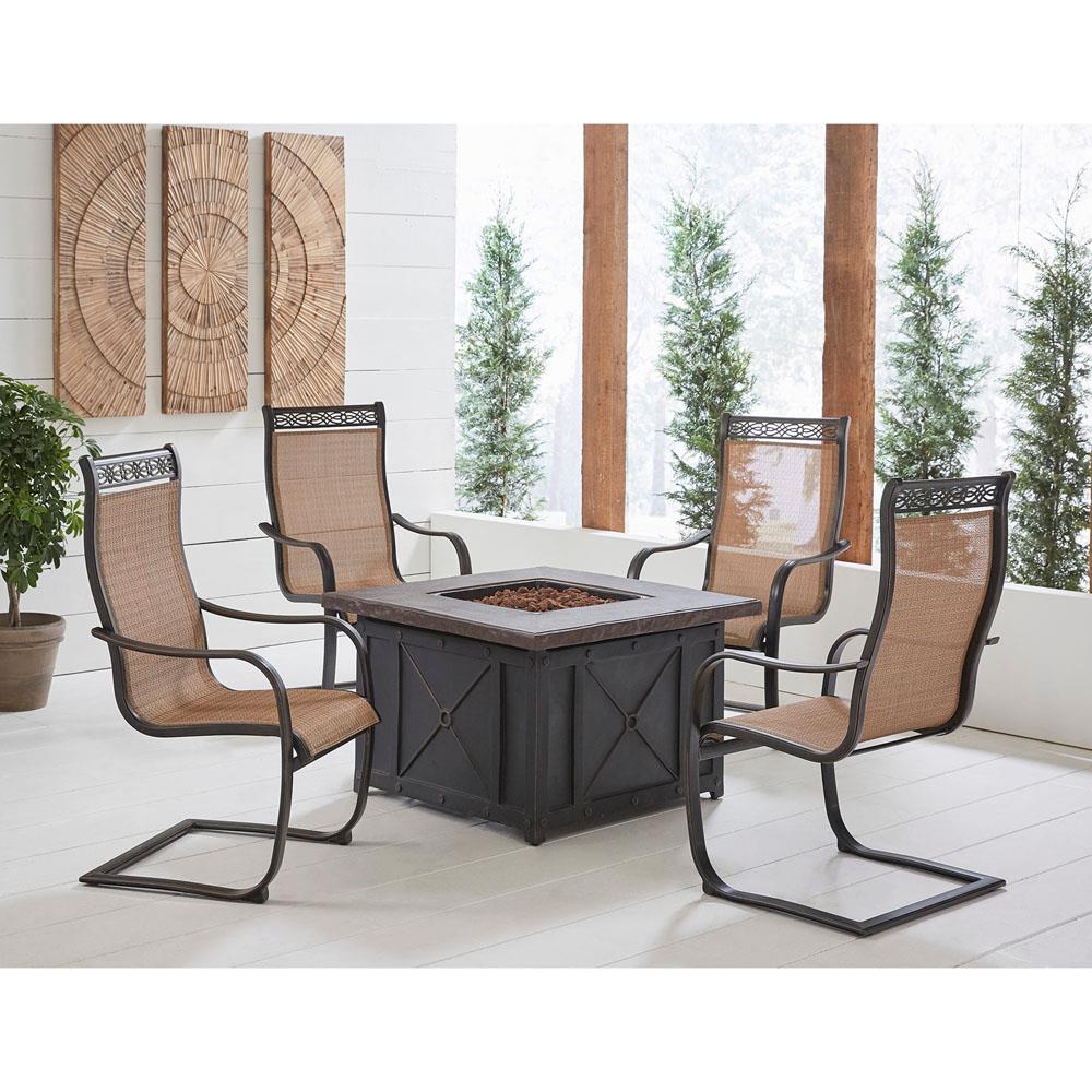 Hanover MON5PCSP4DFP Patio-Conversation-Sets - View #11