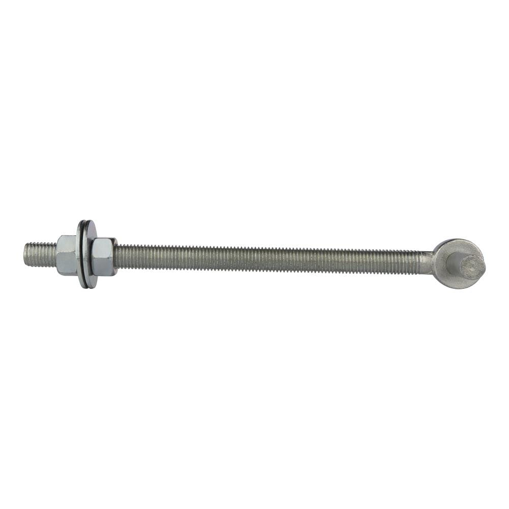 National Hardware 12-in Zinc Plated Steel Screw Hook in the Hooks  department at