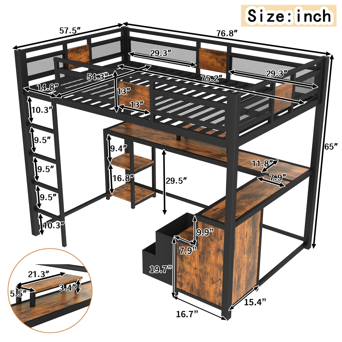Streamdale Furniture W1580S00432 beds - View #4