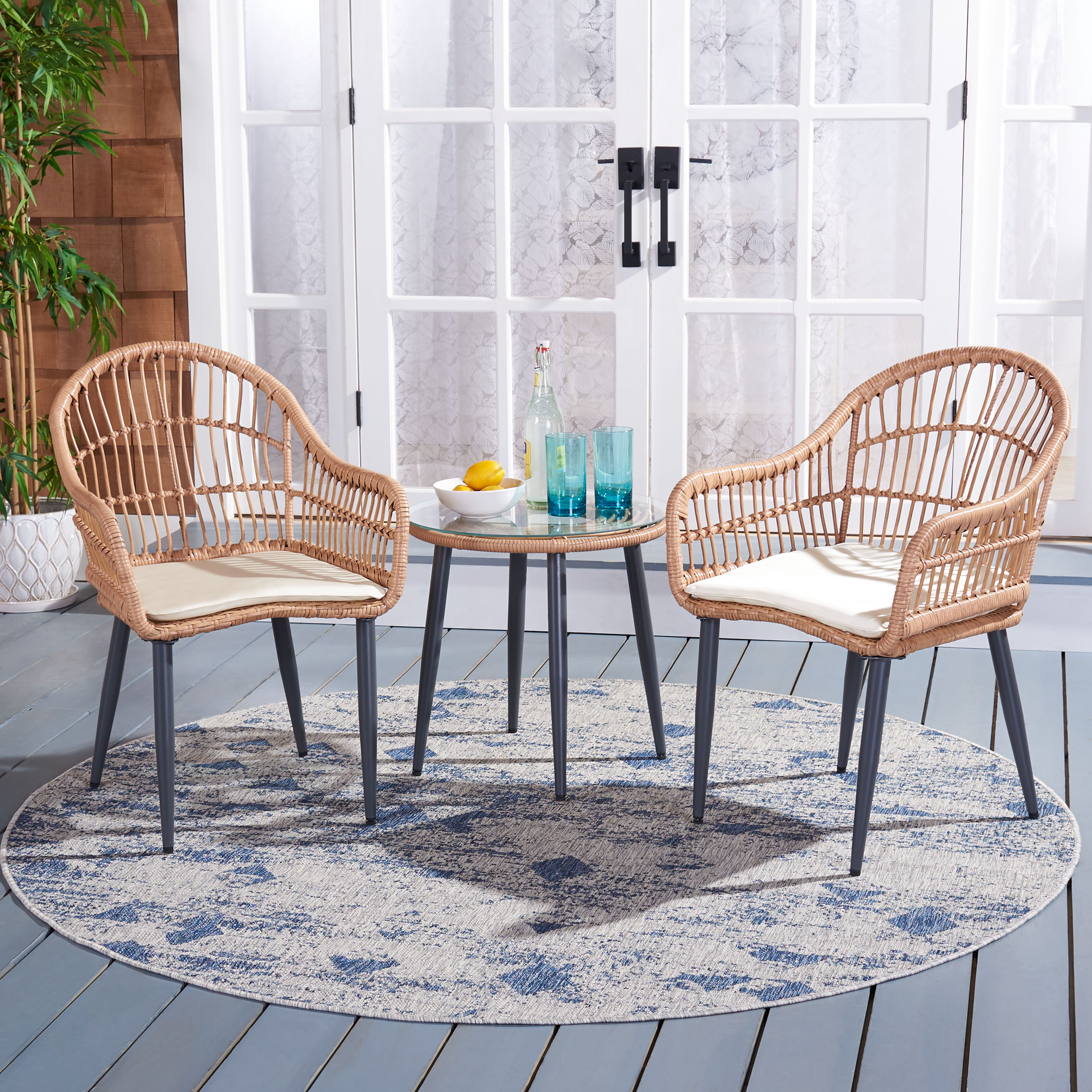 Safavieh PAT9012A Patio-Conversation-Sets - View #6