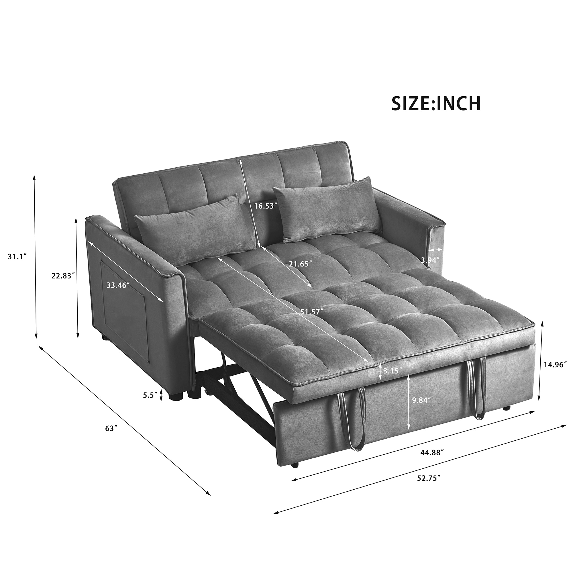 Bybafun YD2300018 Sofas-Loveseats - View #6