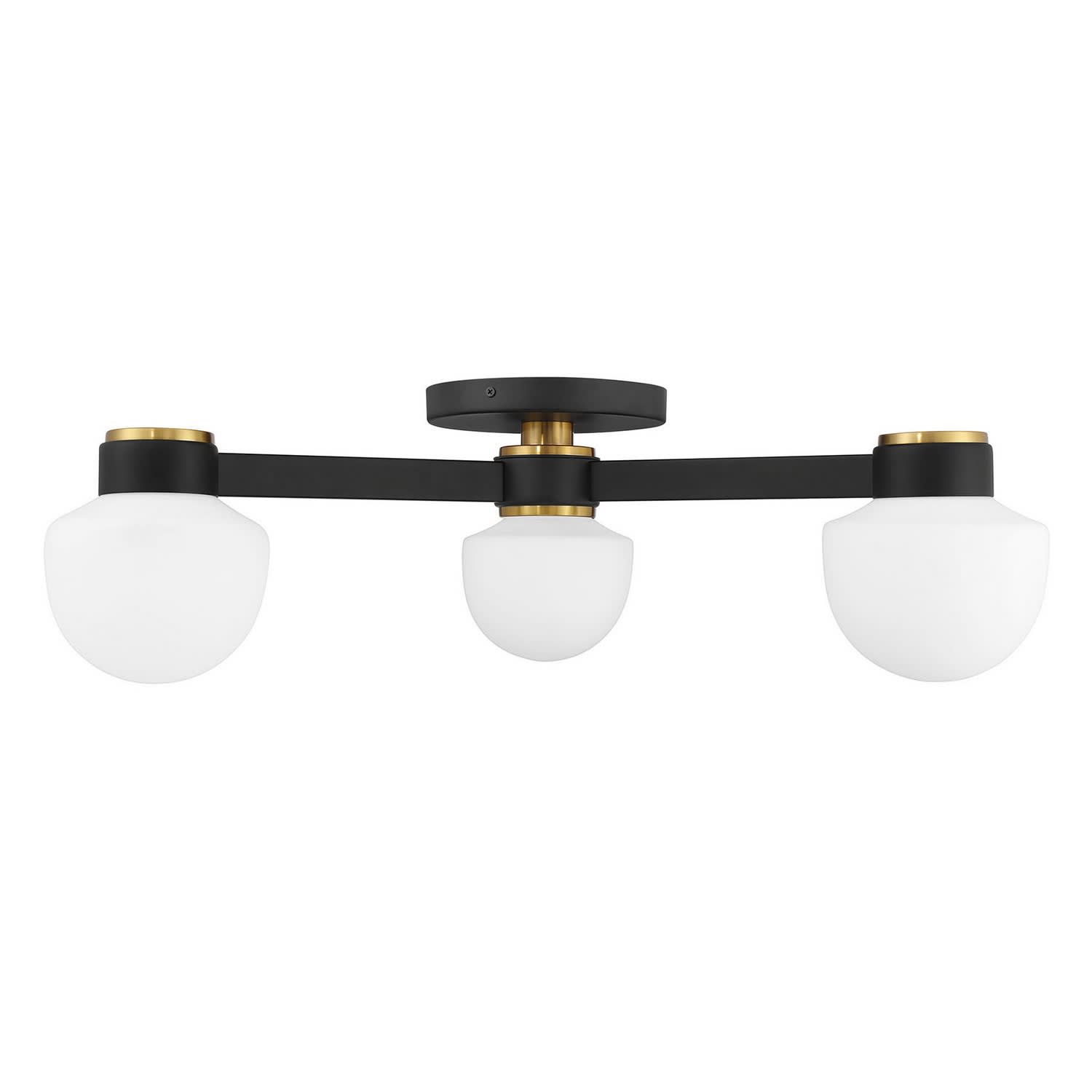 Trade Winds Lighting TW64382MBKNB flushmounts - View #2