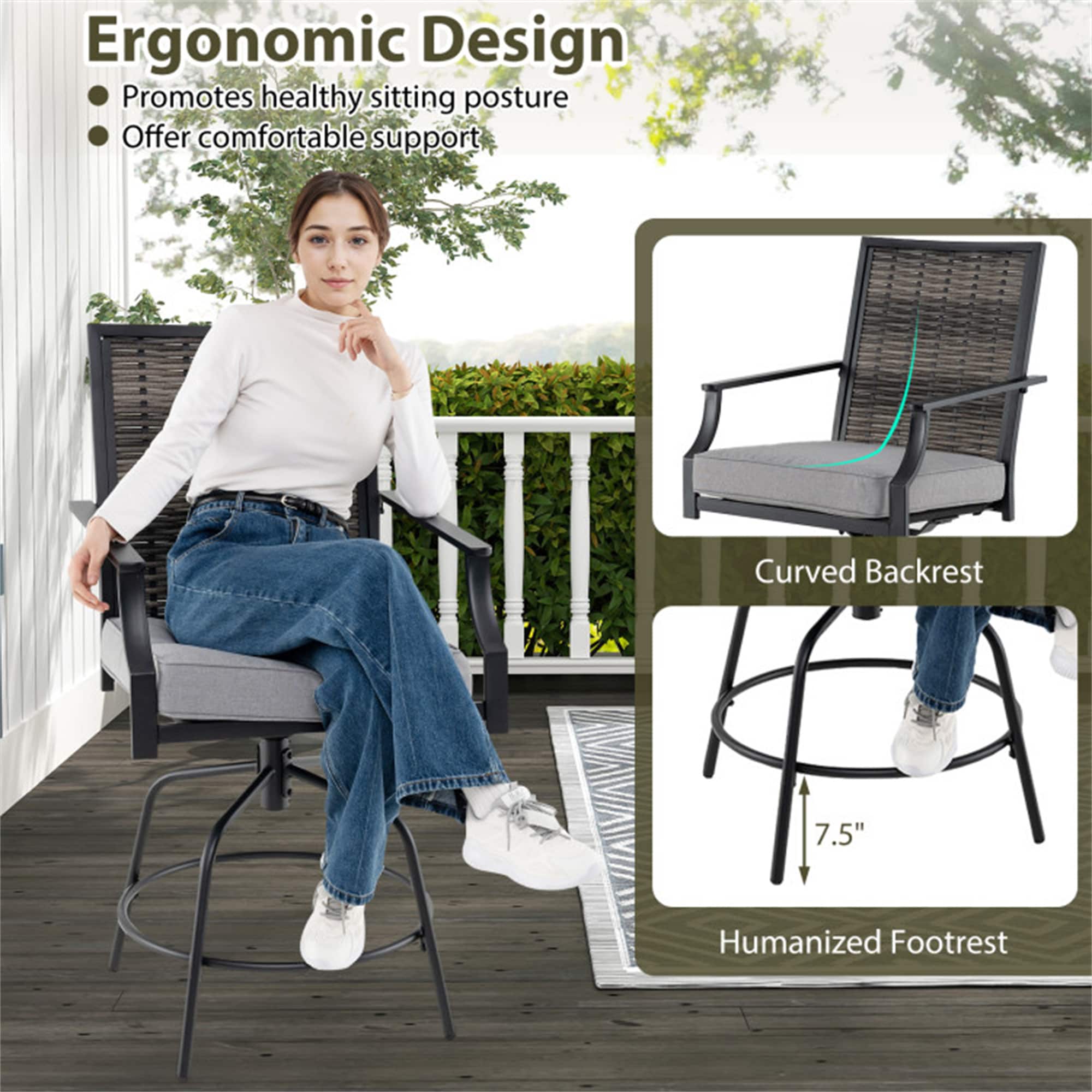 BABOOM BOM-3936WH-CO Patio-Chairs - View #8