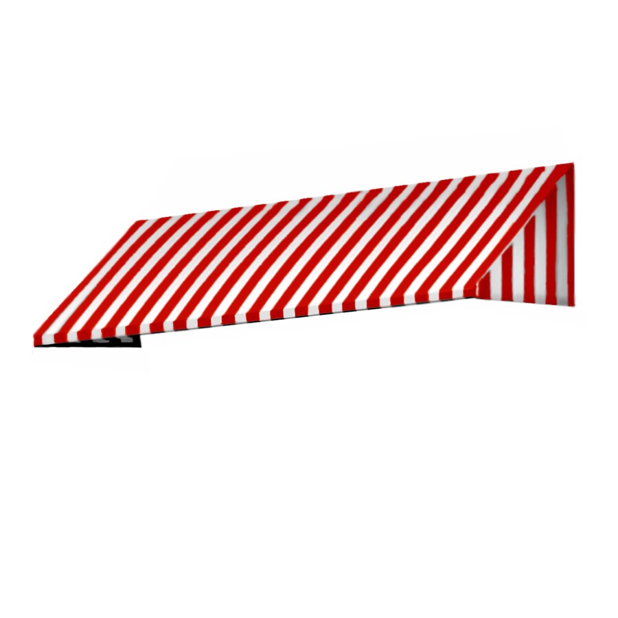 Awntech EF1030-NV-7RW 88.5-Inches Wide x 30-Inches Projection x 16-Inches Height Fabric Striped Window/Door Awning