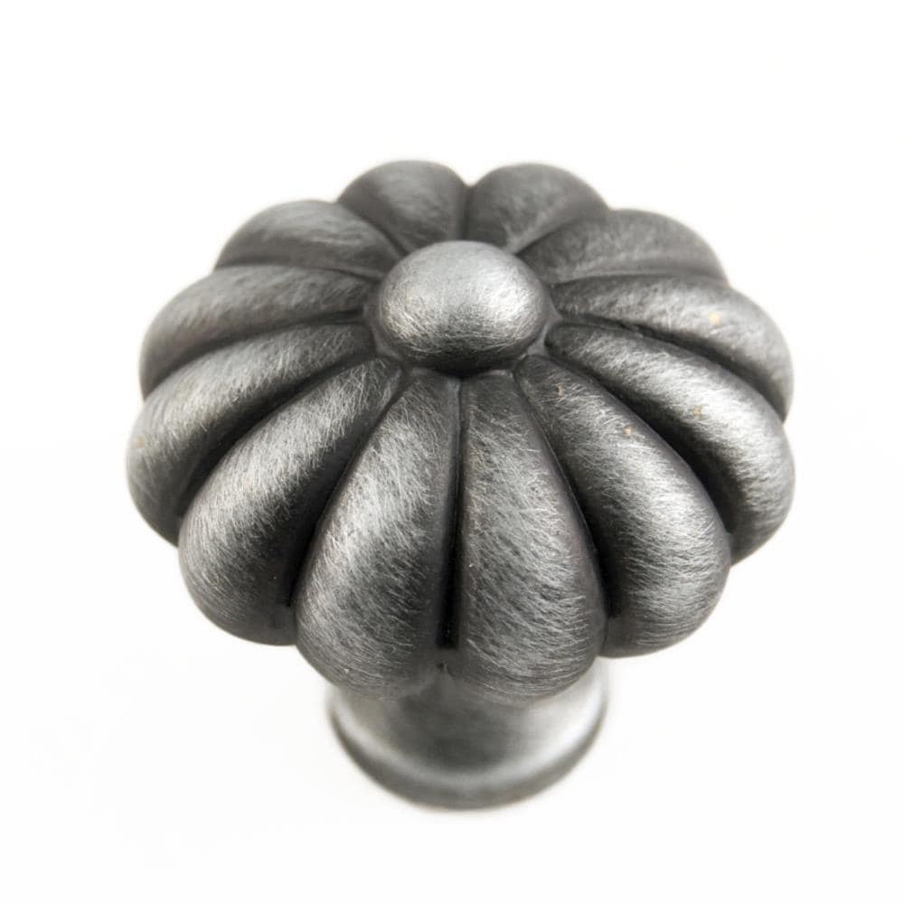 RK International CK 3248-DN Distressed nickel Round Traditional Cabinet Knob