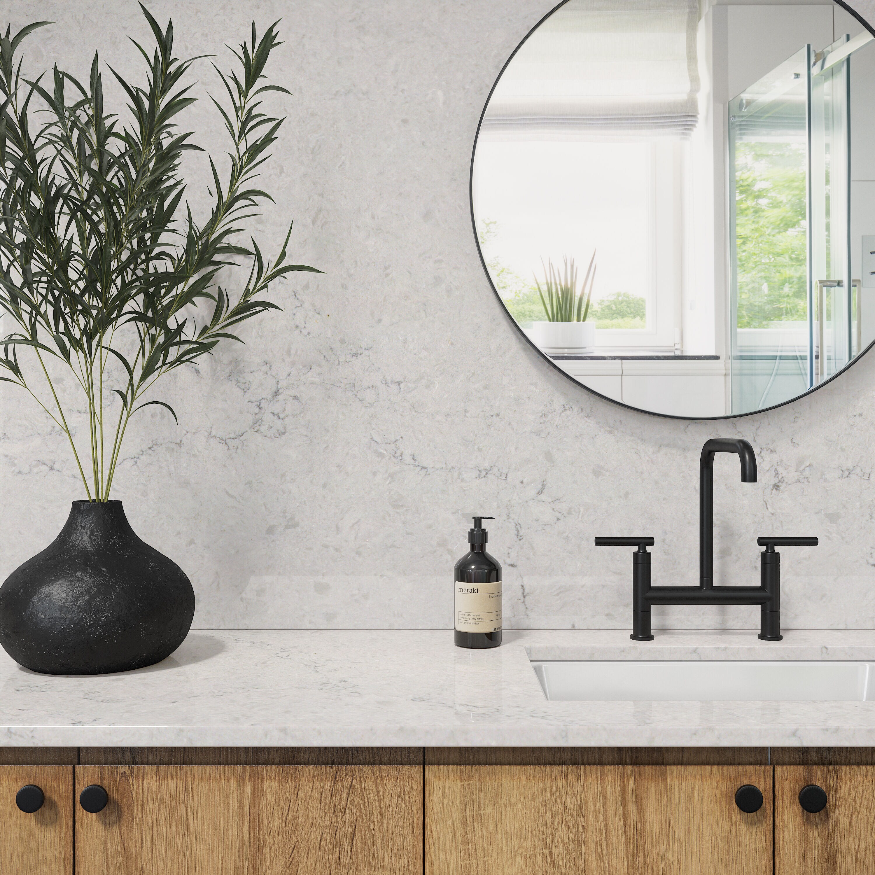 ONE Quartz OQ83SLAB11/4X1L Countertop-Samples - View #5