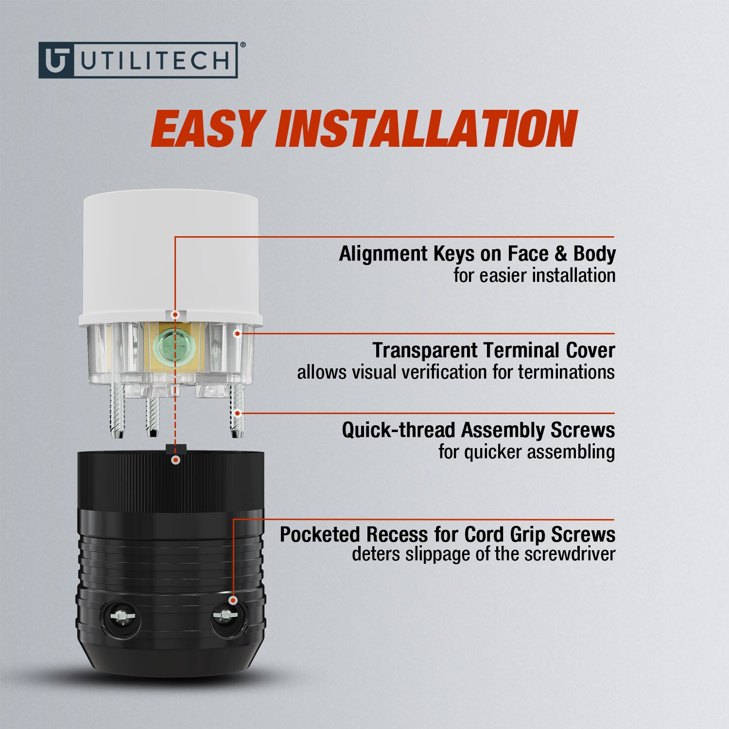 Utilitech L0520C Electrical-Plugs-Connectors - View #3