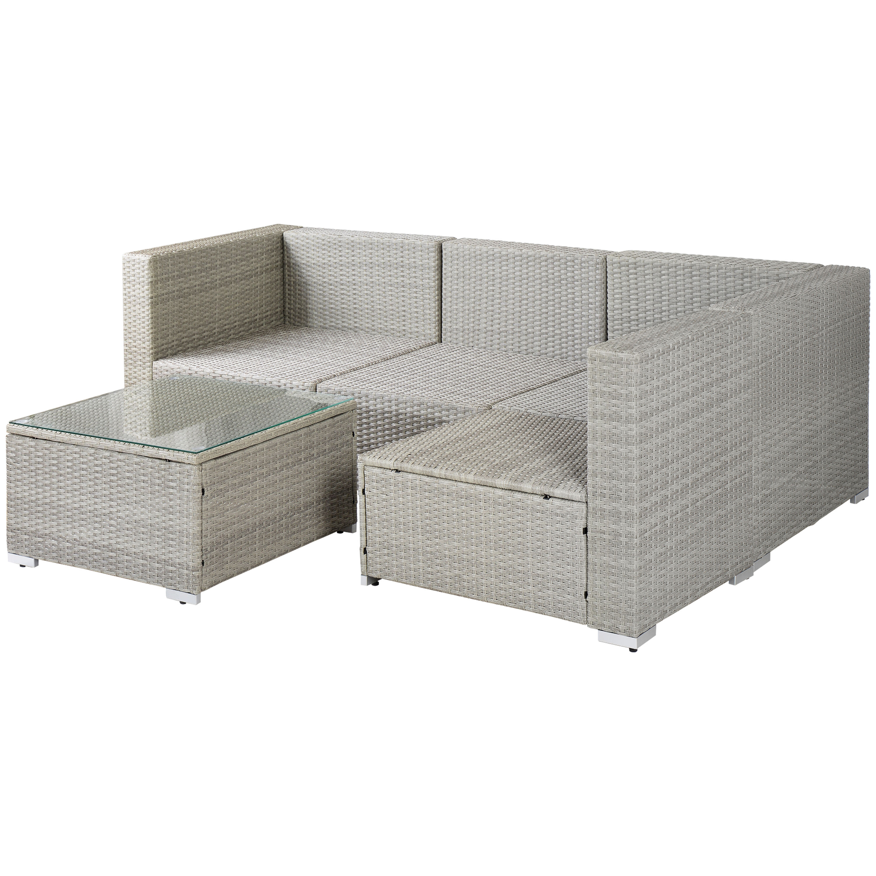 Afoxsos LSSA11OT029 Patio-Conversation-Sets - View #4