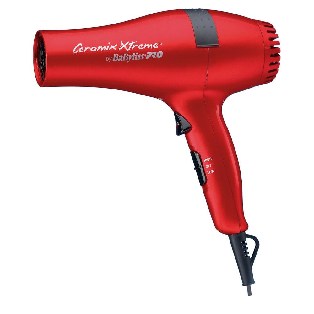 BaByliss Red Hair Dryer in Hair Styling Tools department at Lowes.com