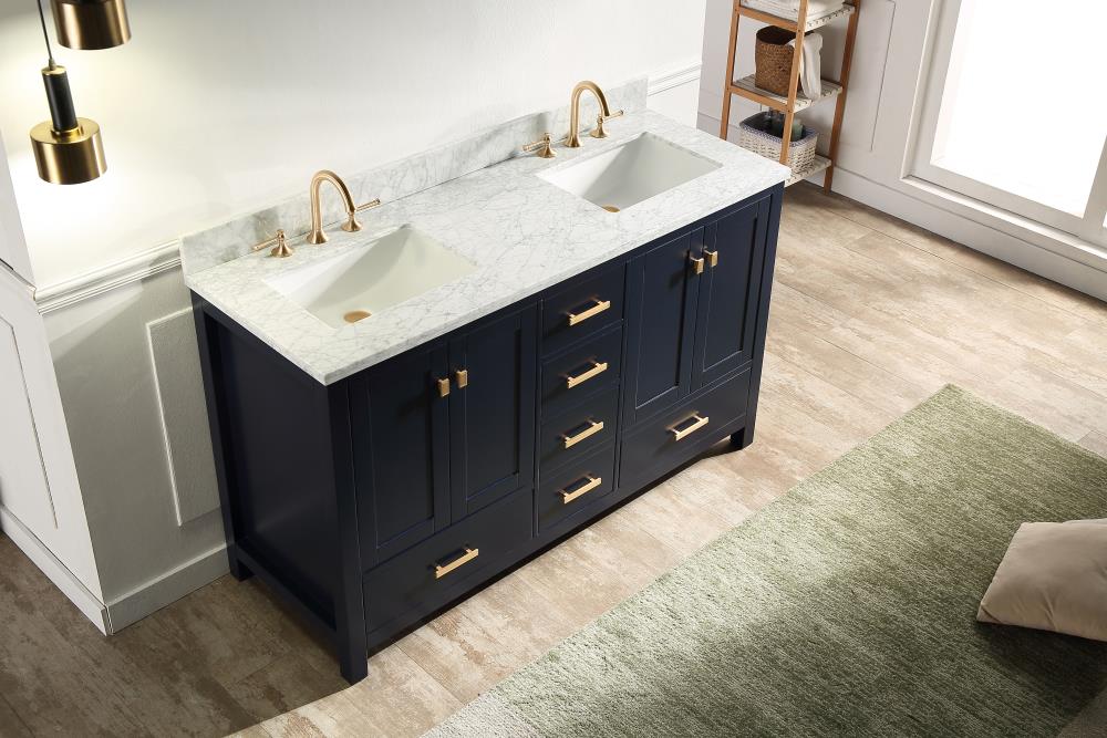 SUPREME WOOD 69060-CAB-DB-SQ Bath-Vanity-Combo - View #3