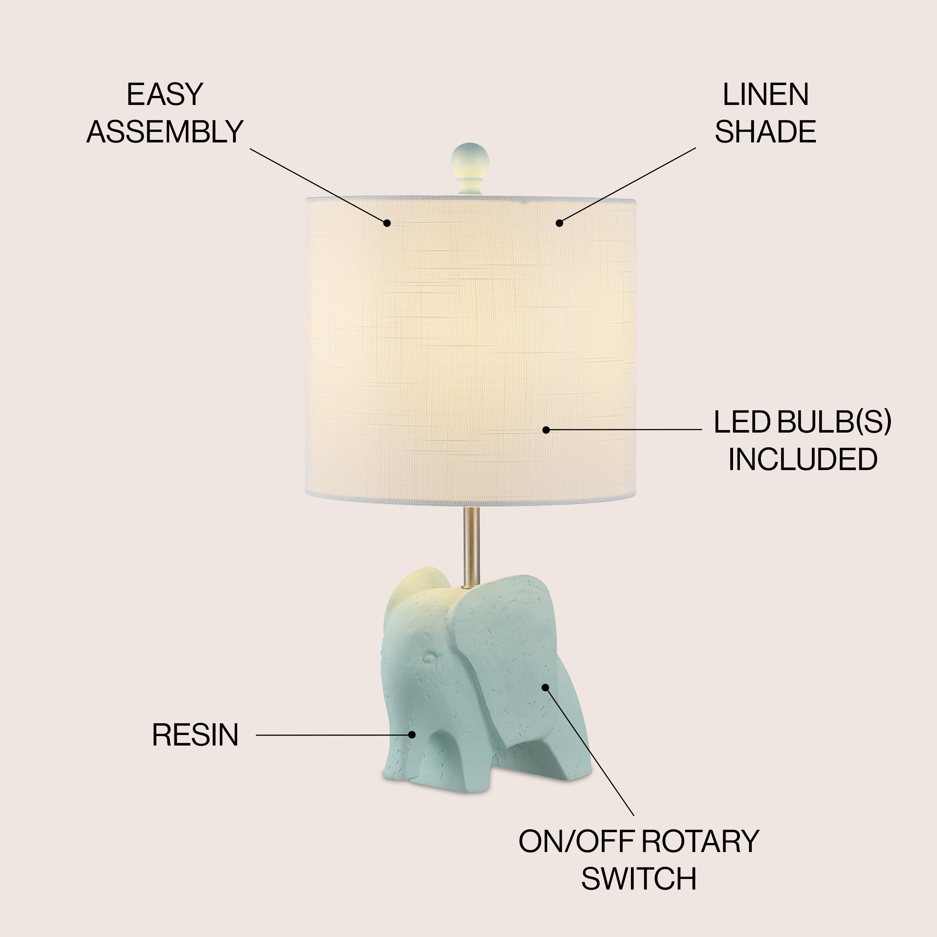 JONATHAN  Y JYL1143B Table-Lamps - View #3